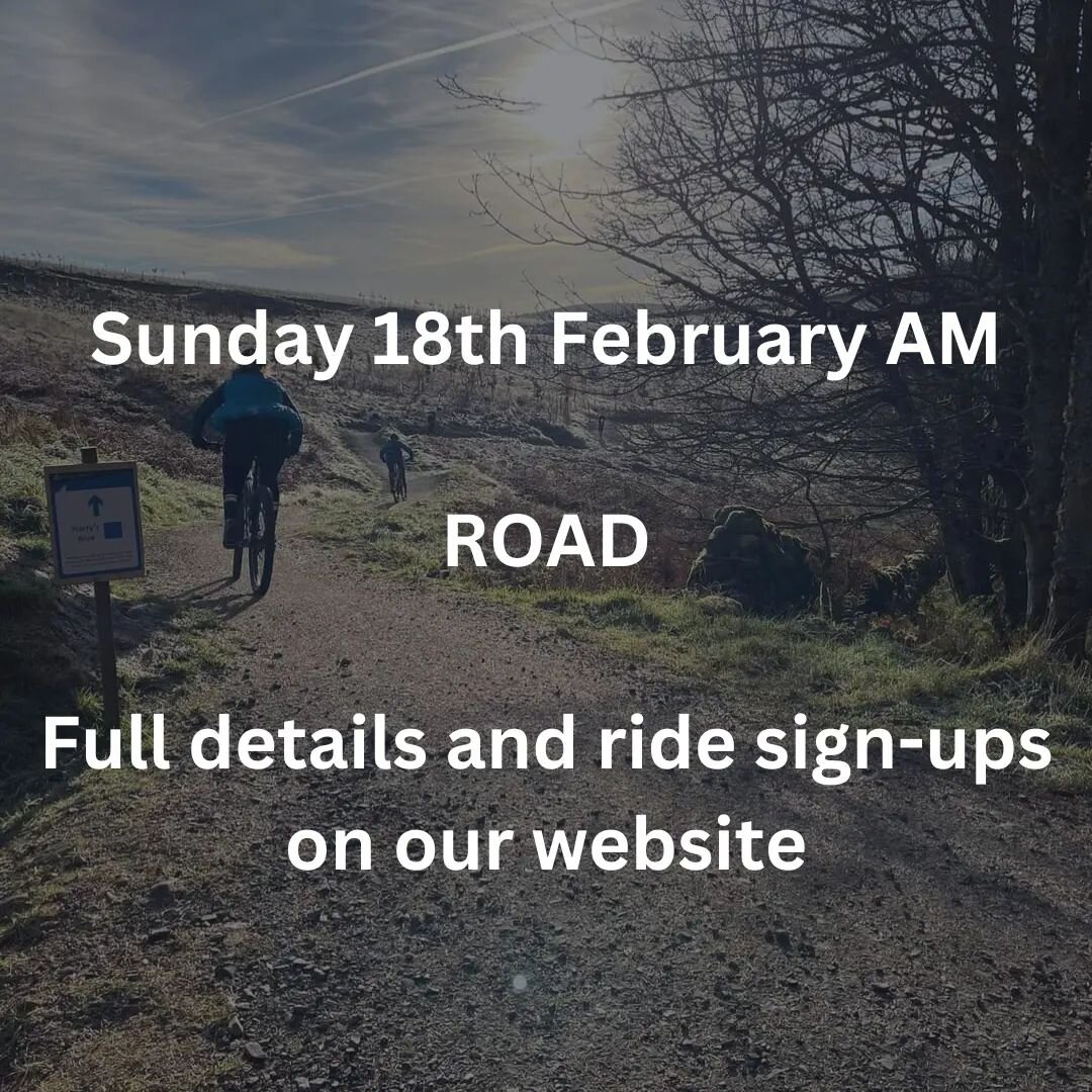 Extra ride THIS Sunday!

Sign up on our website!!