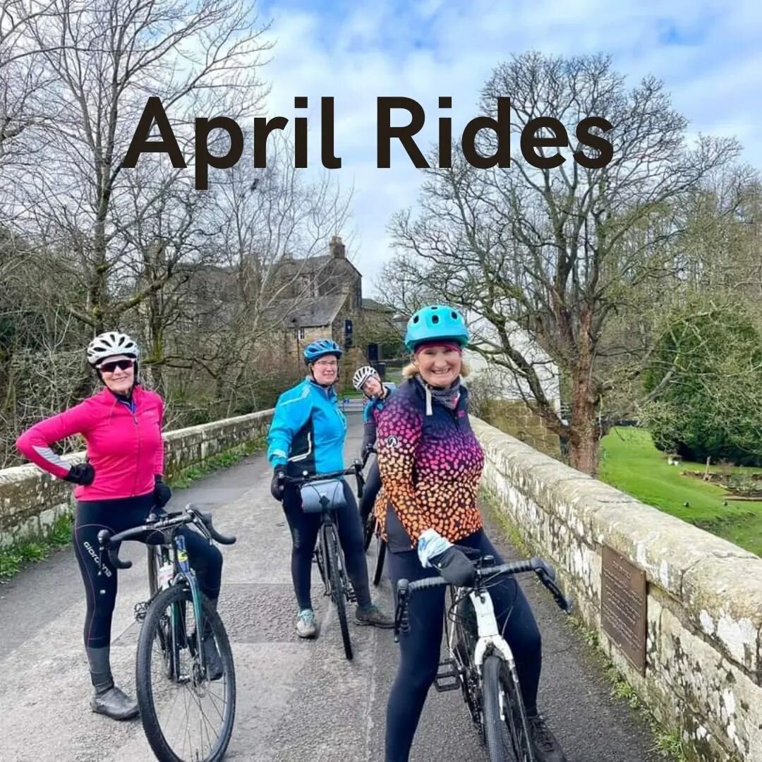 April rides are up!!!

Check out our website for more details and sign ups!

See you soon!

#womensmtb #womensgravel #womensroadcycling #edinburghcycling #scottishcycling #shredthepatriarchy