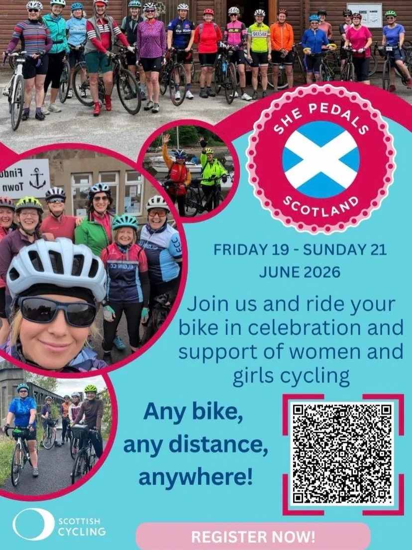 📣Looking for women &amp; girls with access to a bike to support out nationwide initiative 🚴🏻&zwj;♀️🏴󠁧󠁢󠁳󠁣󠁴󠁿

On the weekend of 19-21 June we&rsquo;re aiming to get as many females on bikes as we can across the whole of Scotland.

If you or y