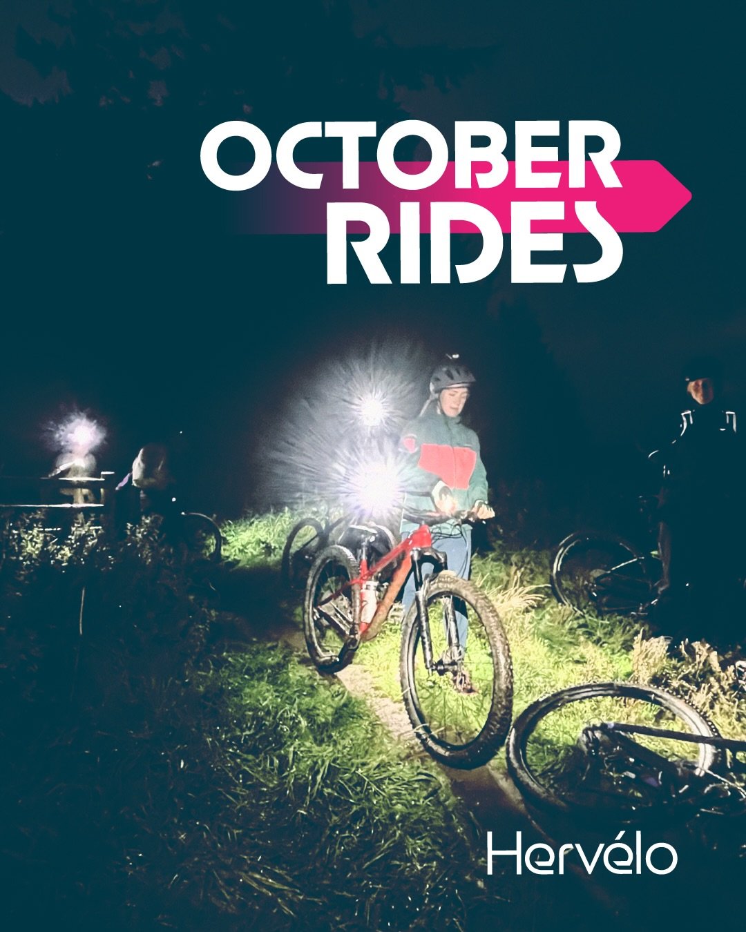 October rides are out! More coming soon, including one or two road rides! Stay tuned 🚴&zwj;♀️

#hervelo #women #ridingbikes #edinburgh #lothian