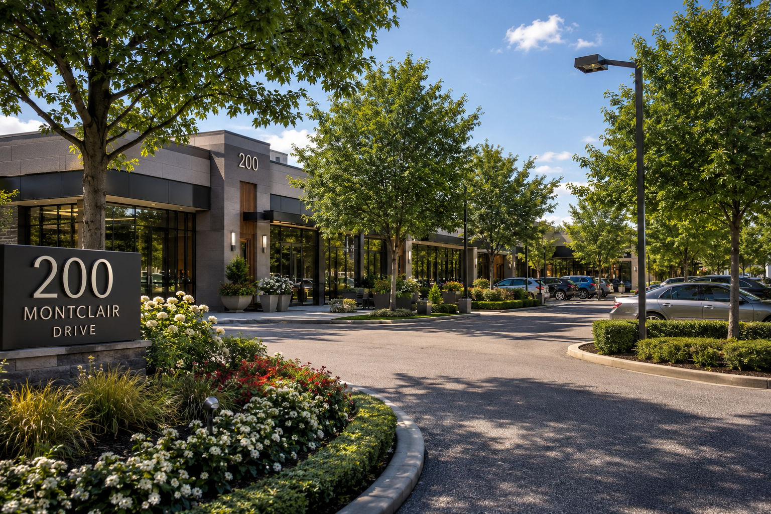 Shopping commercial plaza