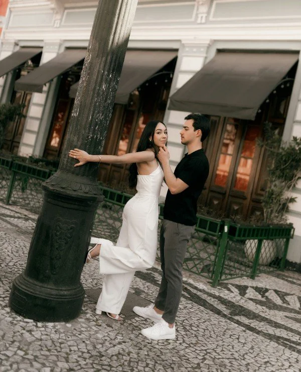 young couple before getting married