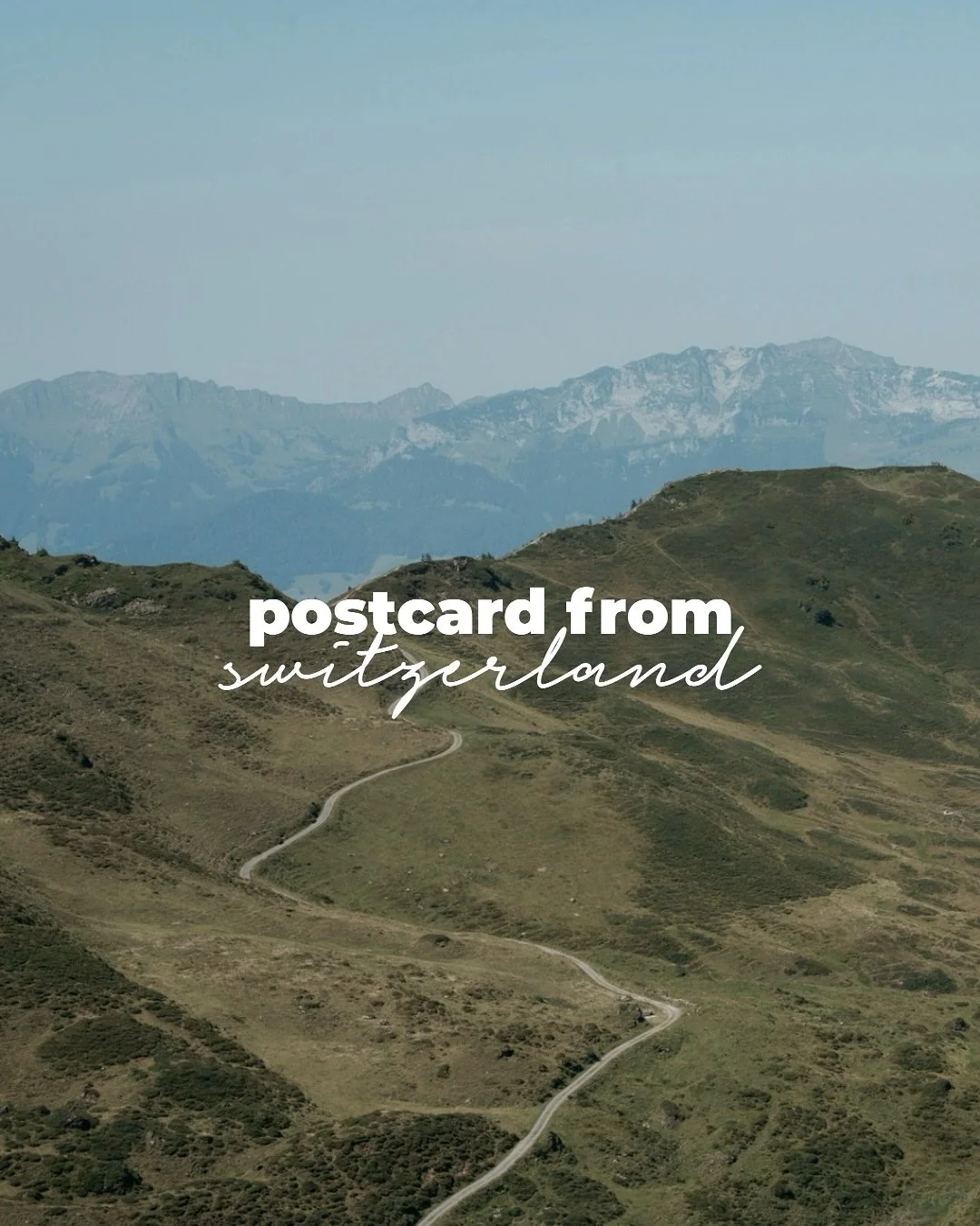 switzerland, but make it work. mountain light, perspective shifts, recharge, collect inspiration. 

swipe for the recap.