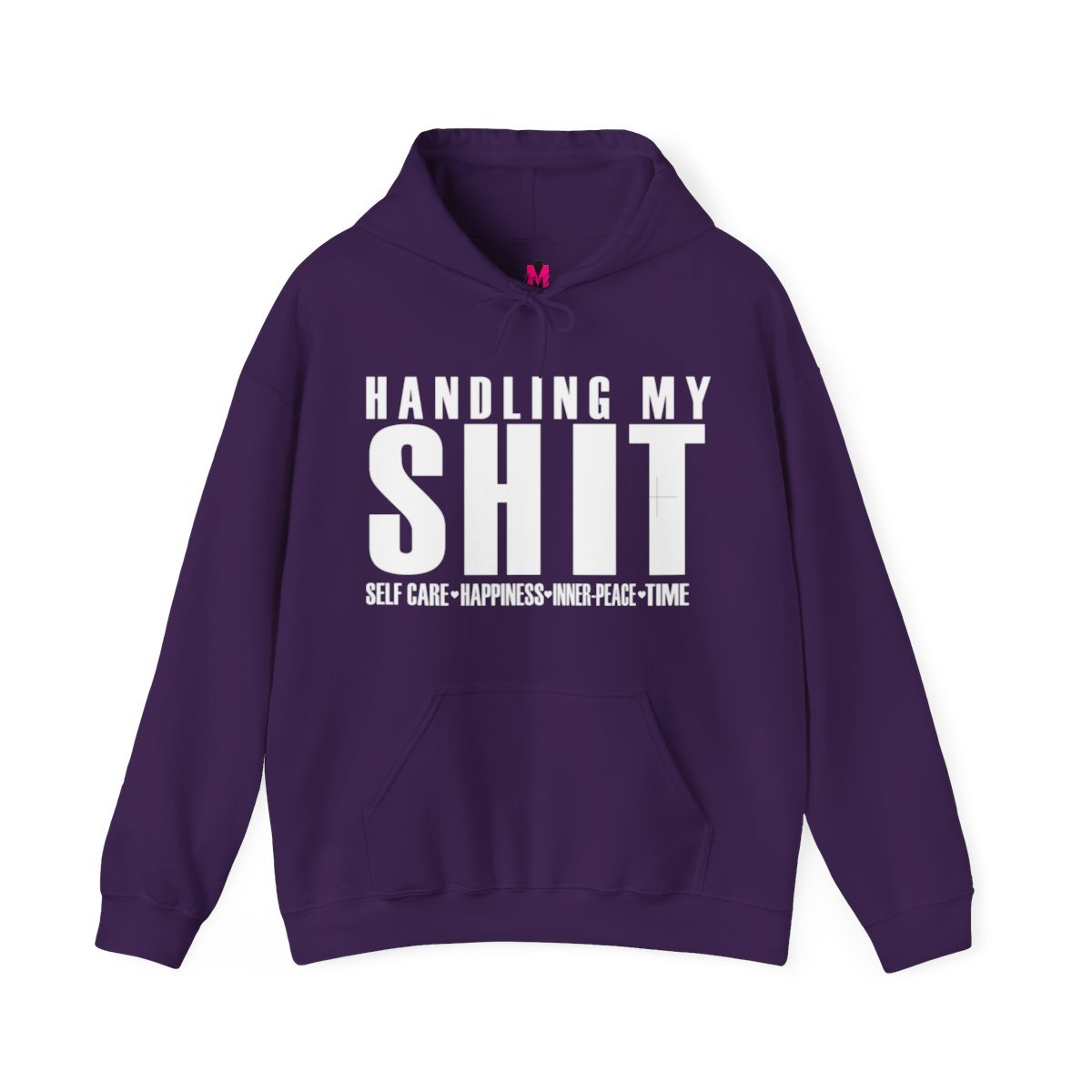 Handling my S.H.I.T Sweatshirt White — Marisa J Customz Handling my S.H.I.T Sweatshirt White — Marisa J Customz
