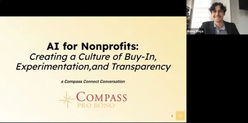 AI for Nonprofits: Creating a Culture of Buy-In, Experimentation, and Transparency
