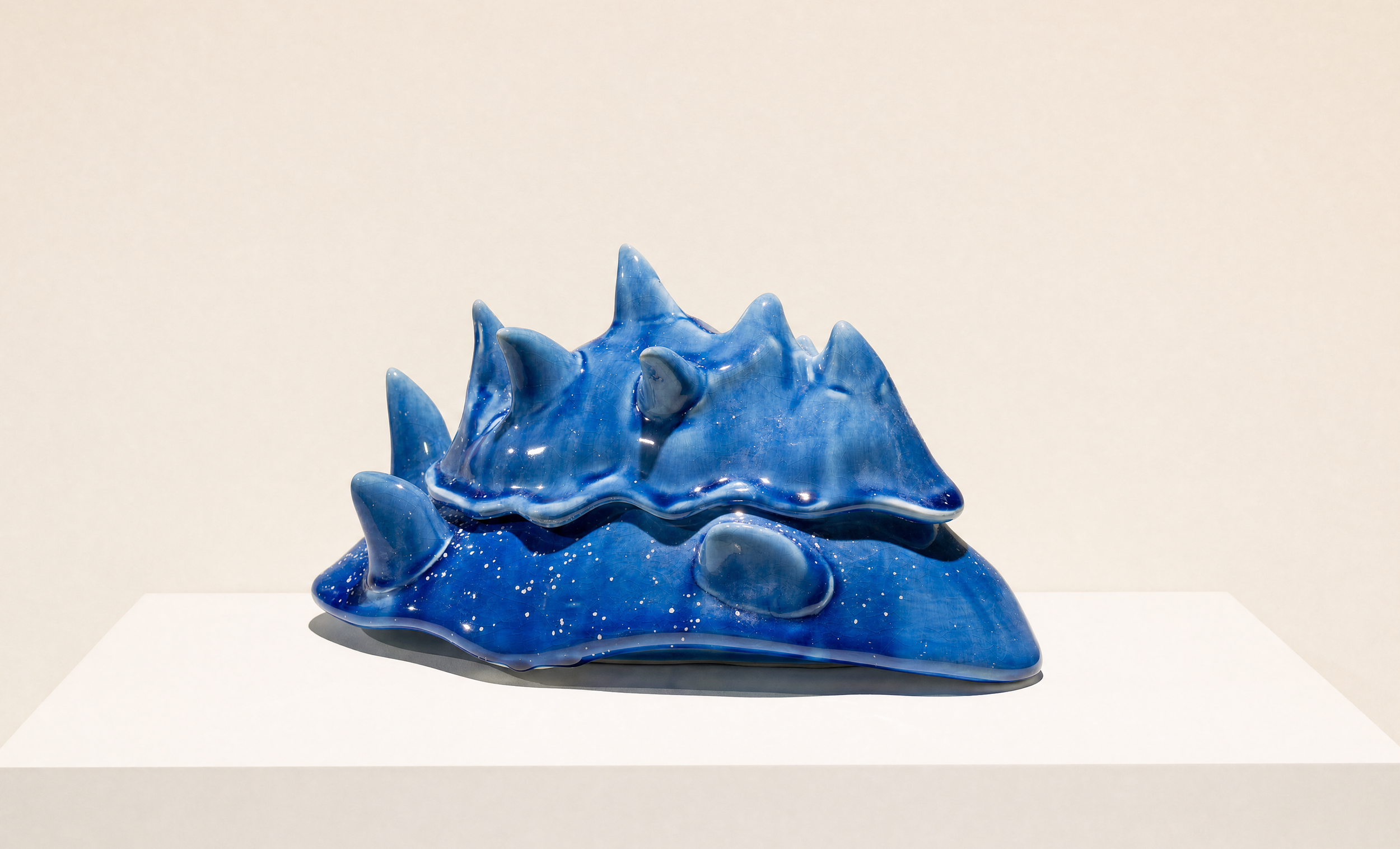   Micro Specimens #31 , 2021, 3D-printed ceramic, 13 × 5.4 × 4.2 inches 