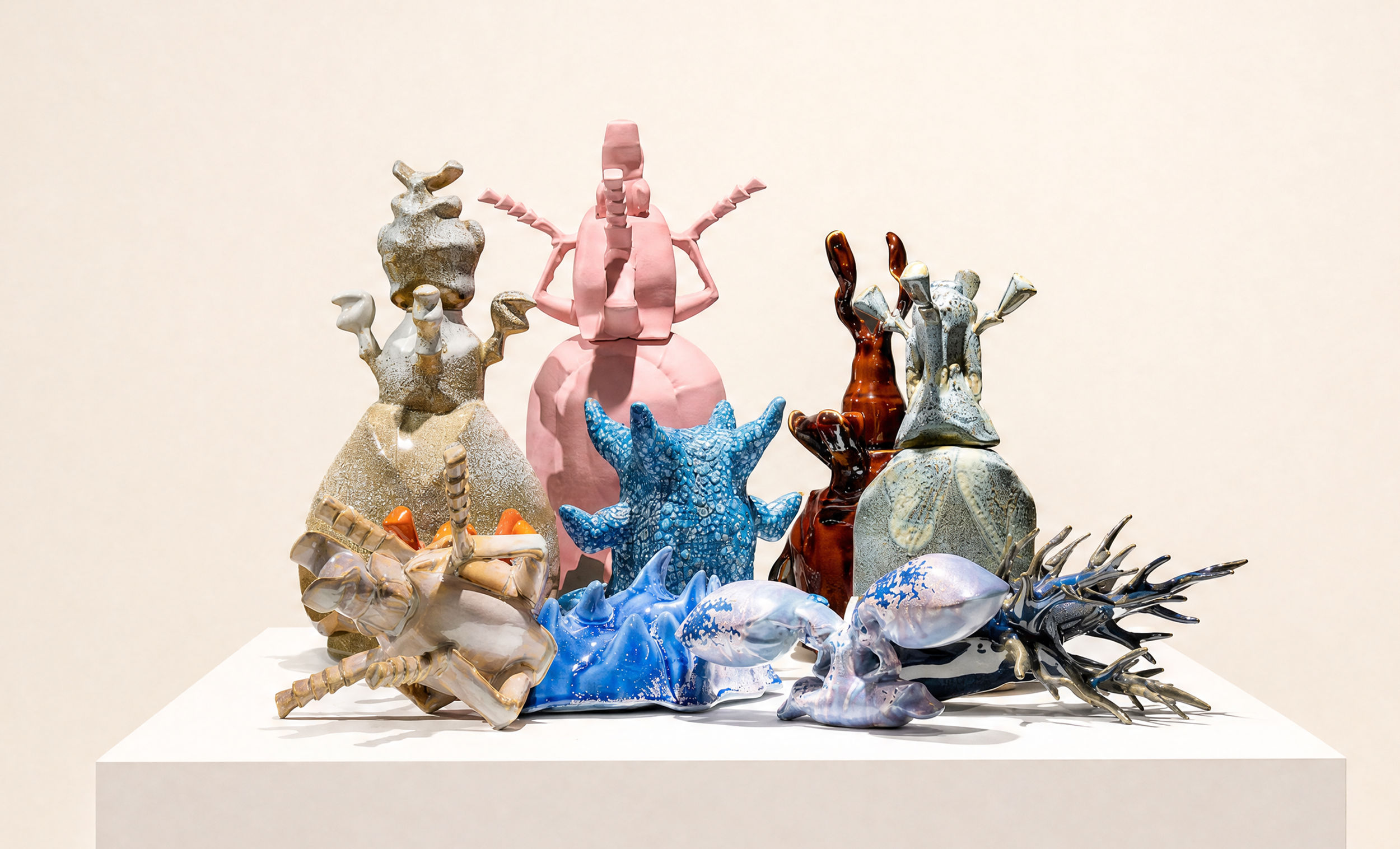   Micro Specimens Series , 2021, 3D-printed ceramic, dimensions variable 