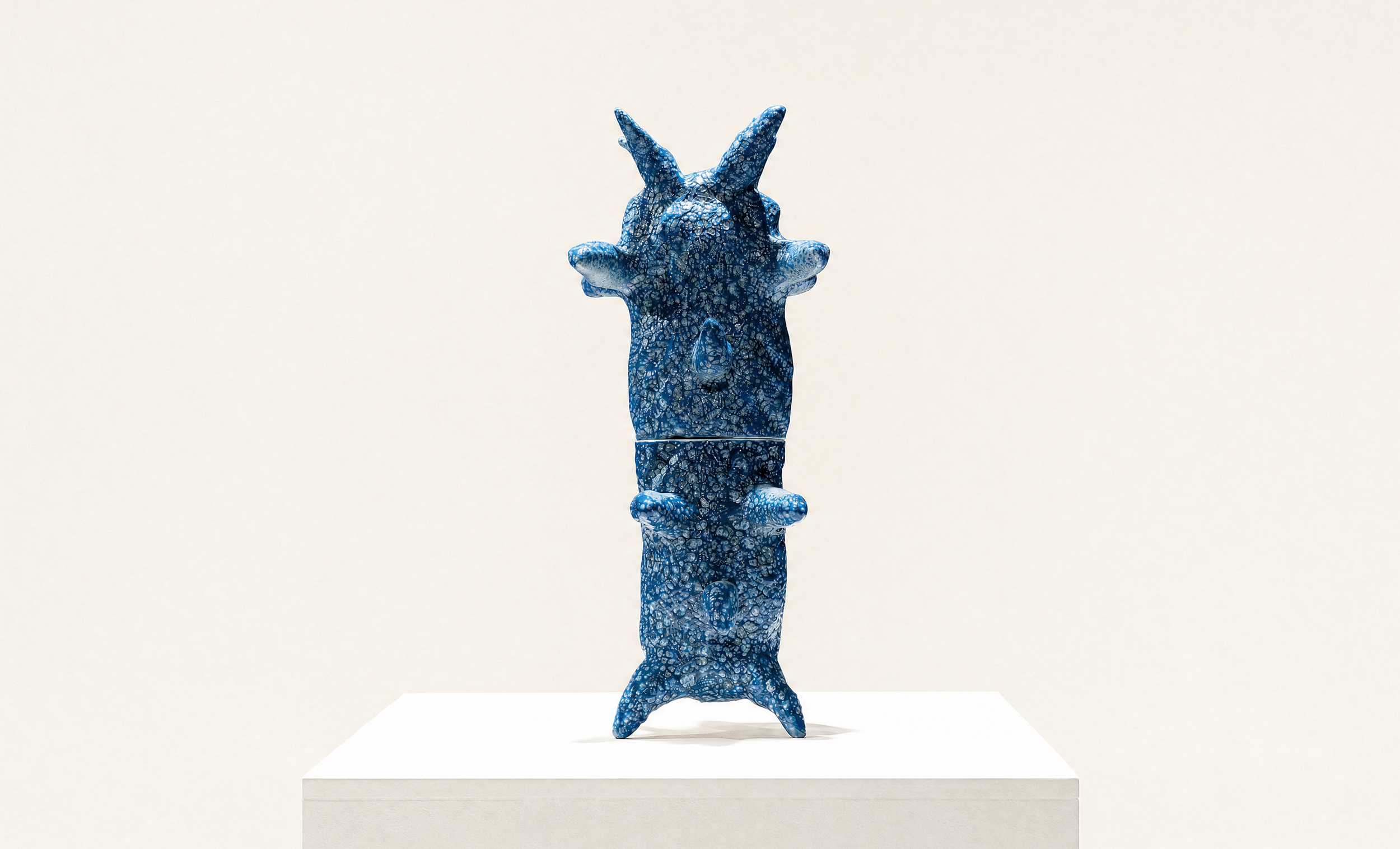   Micro Specimens #29  2021, 3D-printed ceramic, 19 × 8.3 × 8.2 inches 
