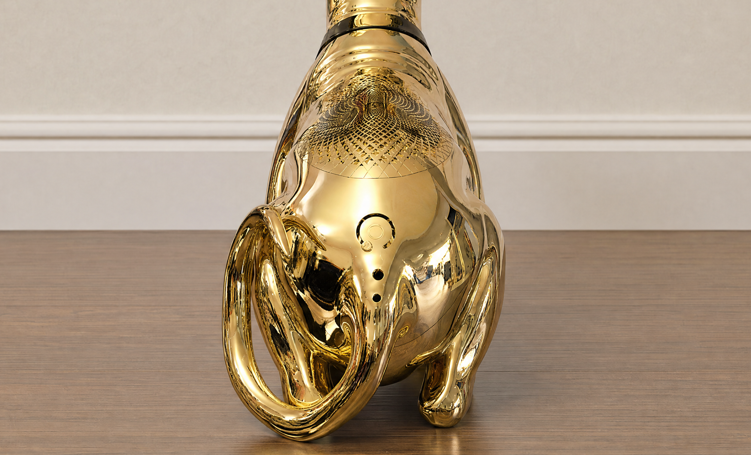   Sekhmet® , Portable Hi-Fi Bluetooth Speaker, 2022, 27.8 × 11.6 × 19.2 inches, Patent(s) CN217116326U, CN115019821B, CN217445516U Produced by TAIRANHAO STUDIO® 