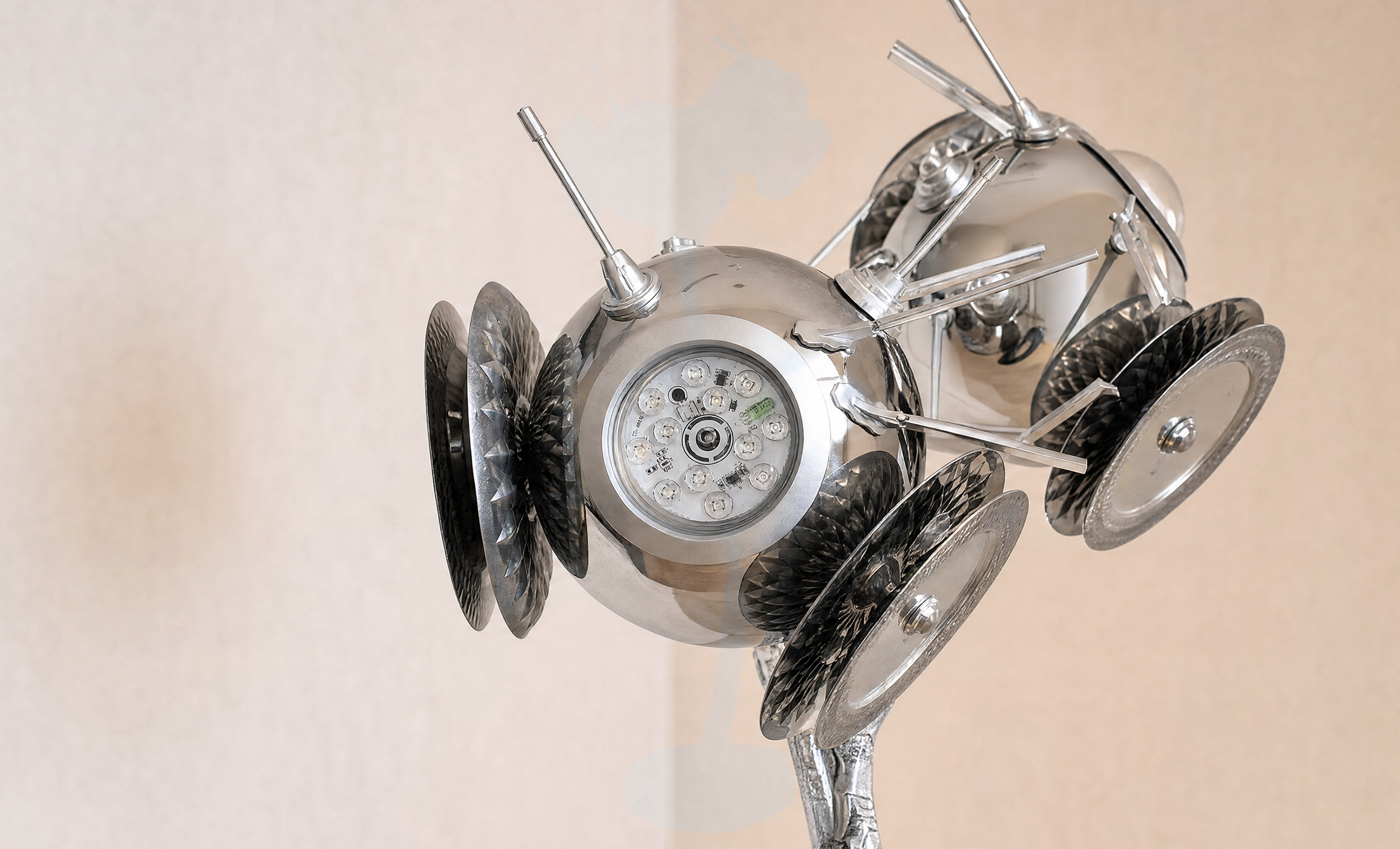   Robo Lamp , LED Floor Lamp, 2026, 21 × 17 × 70 inches, limited edition of 200, Produced by TAIRANHAO STUDIO® 