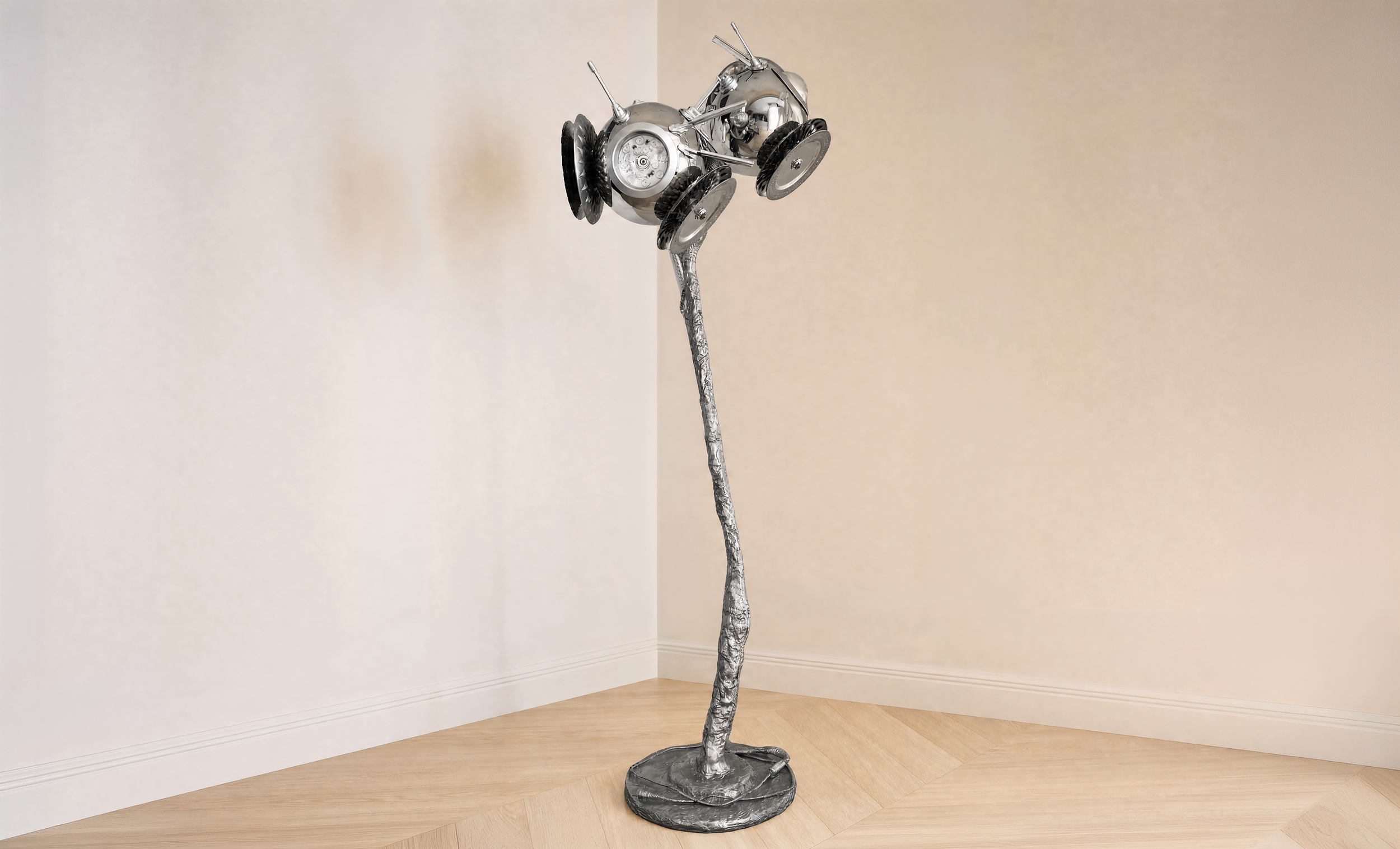   Robo Lamp , LED Floor Lamp, 2026, 21 × 17 × 70 inches, limited edition of 200, Produced by TAIRANHAO STUDIO® 