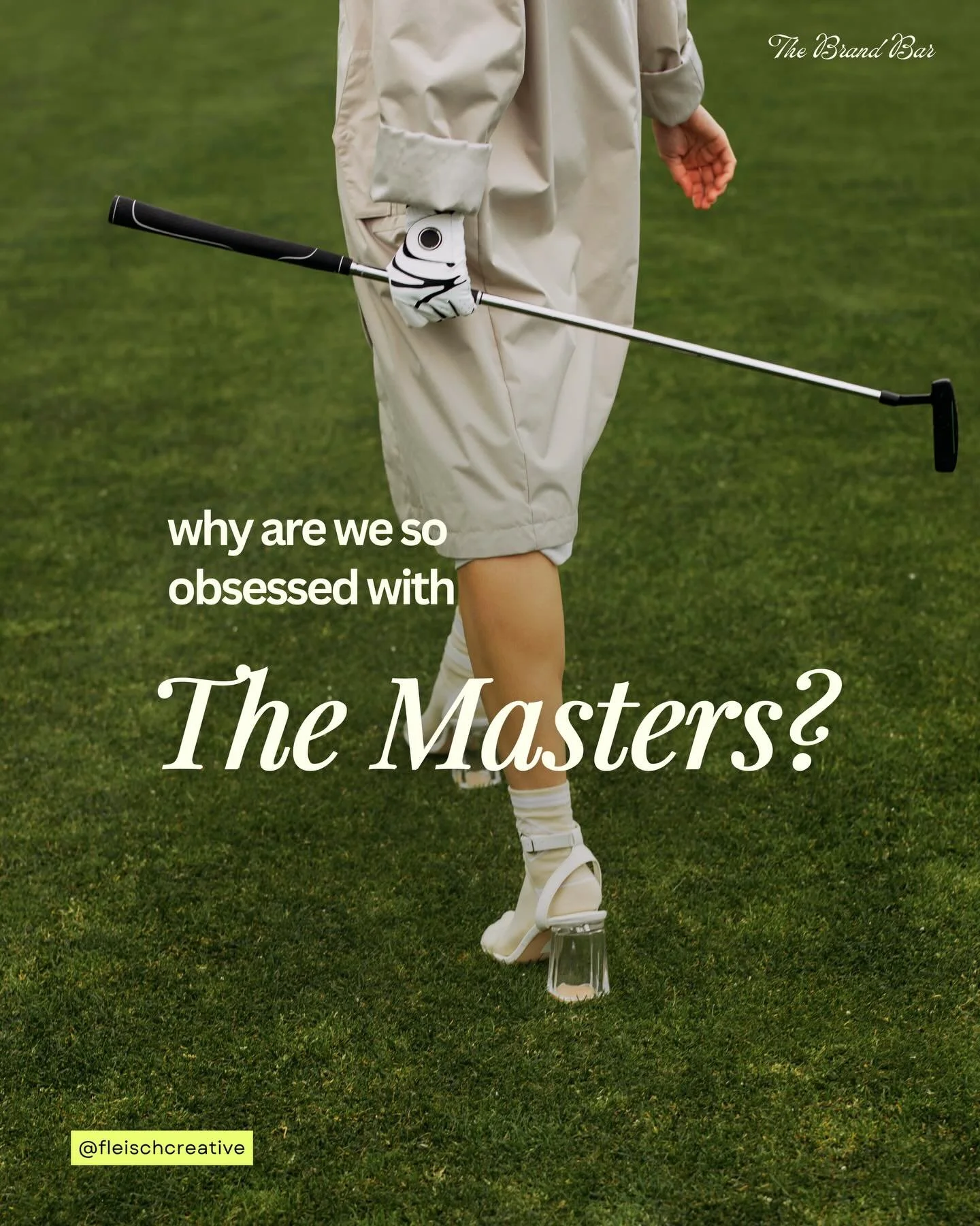 What fascinates me about The Masters has very little to do with golf and everything to do with brand discipline.

It&rsquo;s one of the best examples of a brand that understands that power is not built through more noise, more clutter, more monetizat