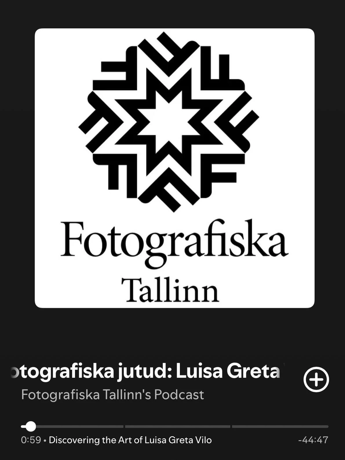 Vestlus on n&uuml;&uuml;d v&auml;ljas (link bios) ⭐️🎙️Ehk on m&otilde;nus kuulamine, kui oled teel j&otilde;ule t&auml;histama v&otilde;i armsate inimeste juurde s&otilde;itmas!

R&auml;&auml;kisime koos @eloaun minu teekonnast kunstnikuna, minu l&a