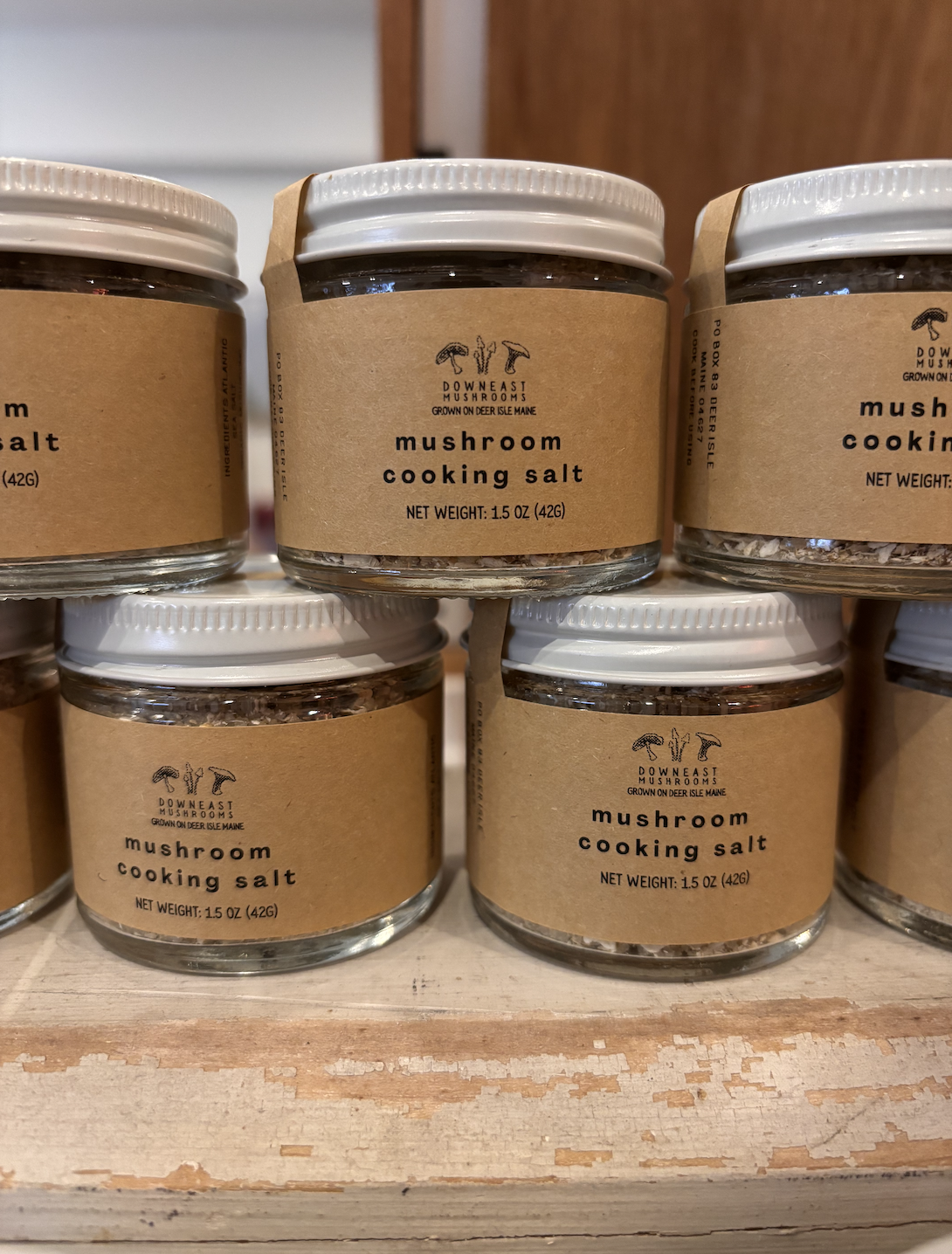 mushroom cooking salt