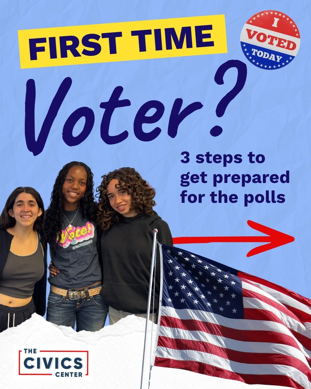 No election scaries here! Voting for the first time can feel a little intimidating, so here are 3 steps to get ready for November 3:
✅ Check your registration
✅ Research your ballot
✅ Have a plan

Not sure where to start? Comment &ldquo;SEARCH&rdquo;