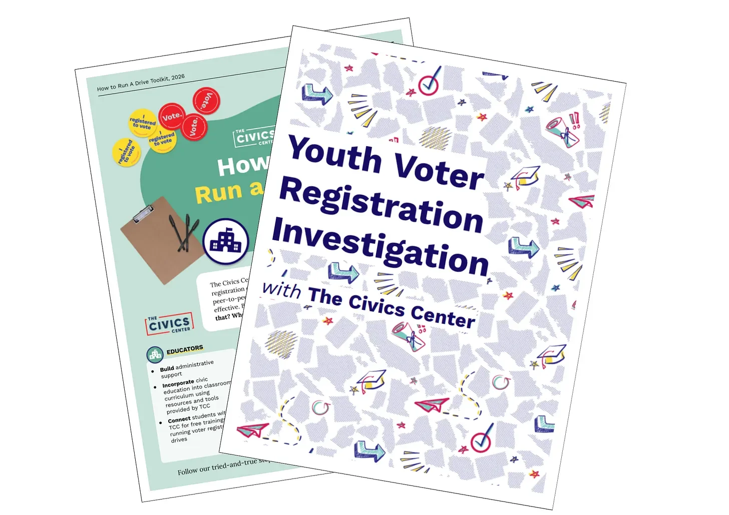 Youth Voter Registration Investigation lesson plan and voter registration drive toolkit