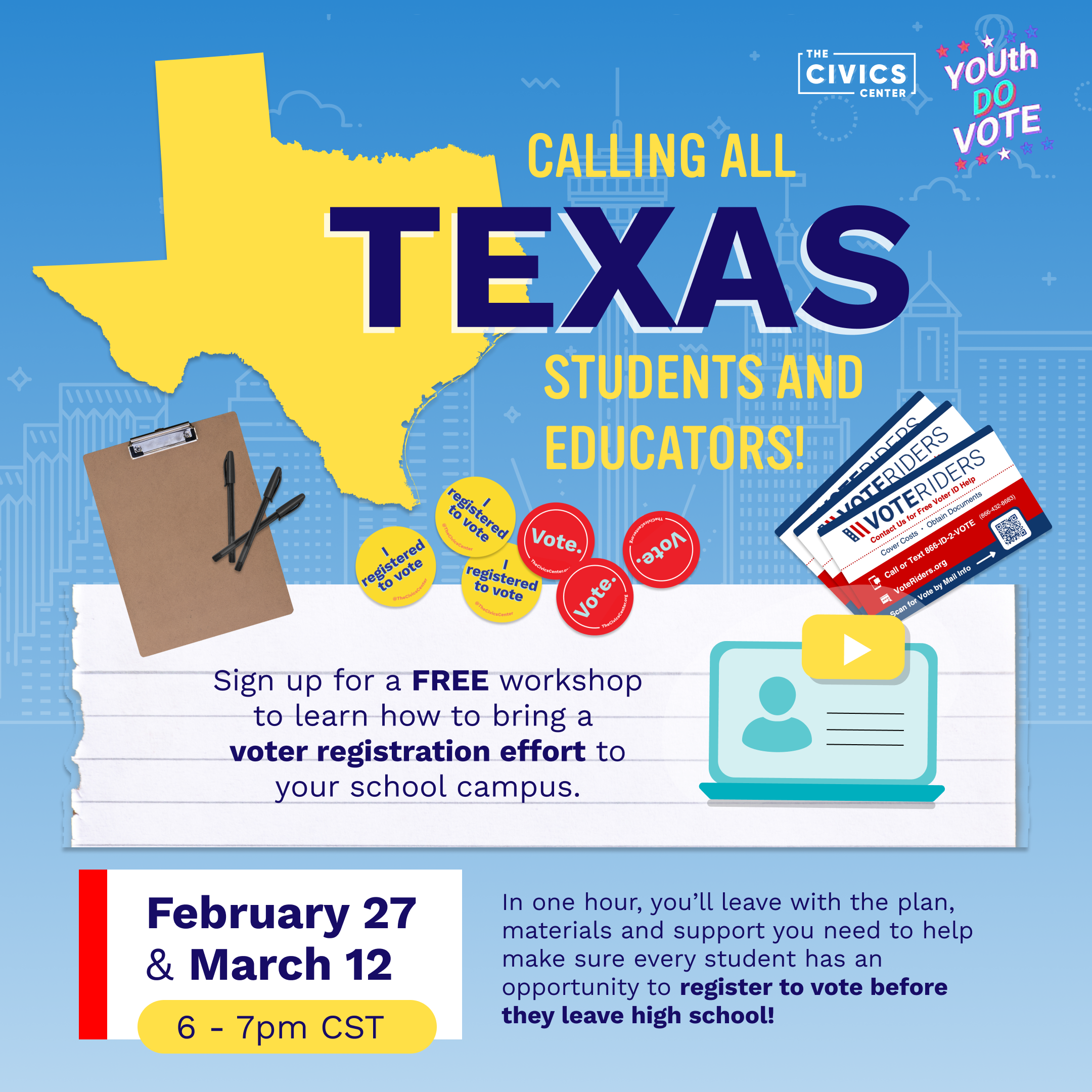 Run a Drive Workshop - TEXAS - March 12 2024