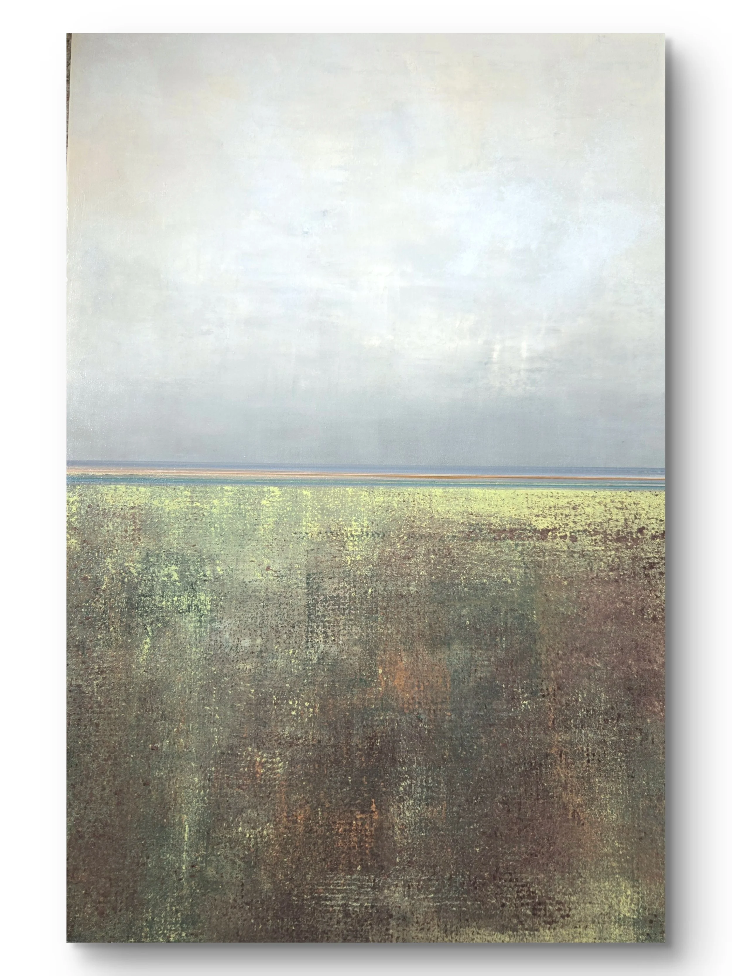  Chasing the Storm. Mixed media acrylic on canvas.  36 x 24 -  SOLD