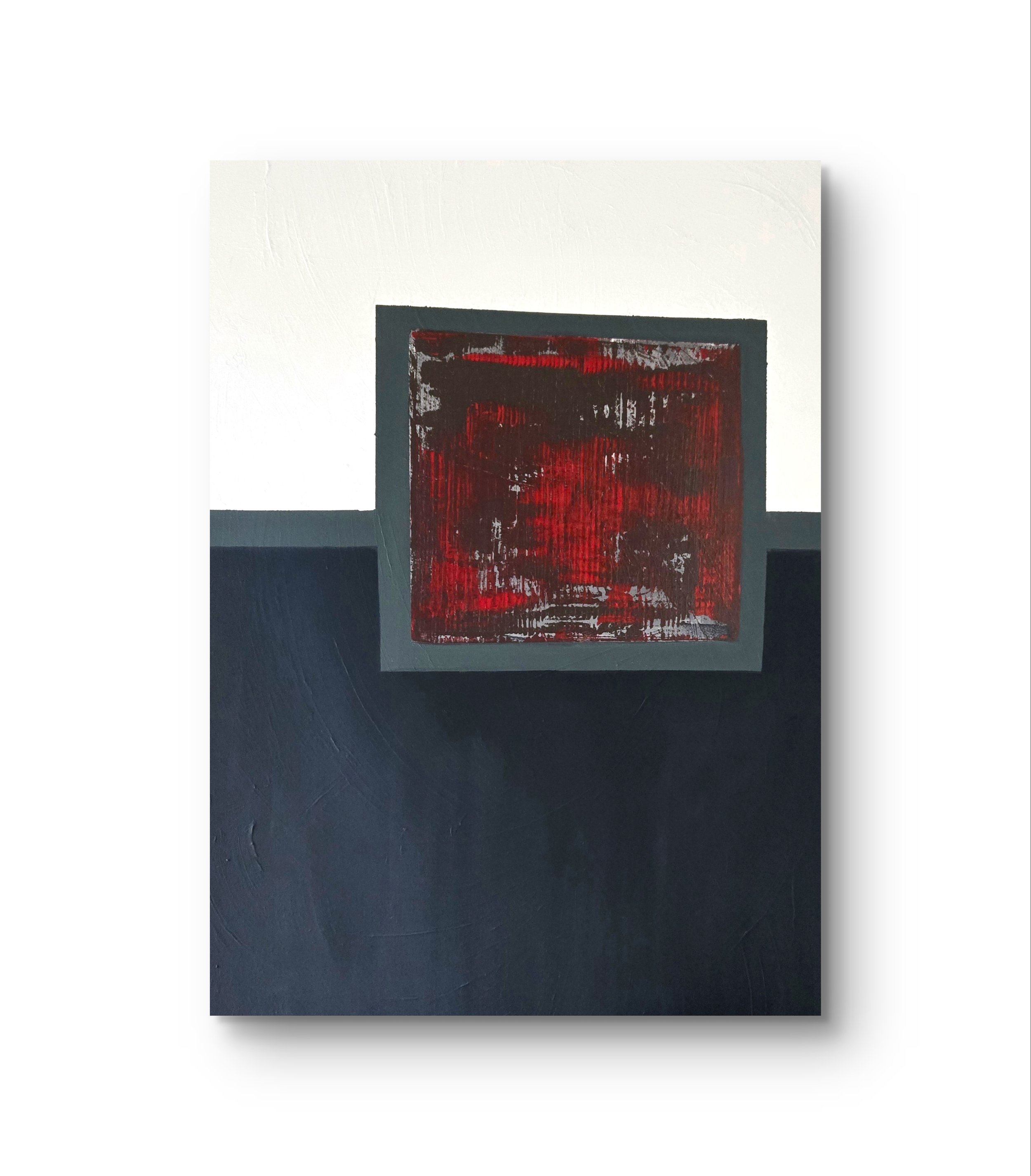 Half Empty or Full. Mixed media acrylic art on canvas
52H x 36W x 2D SOLD