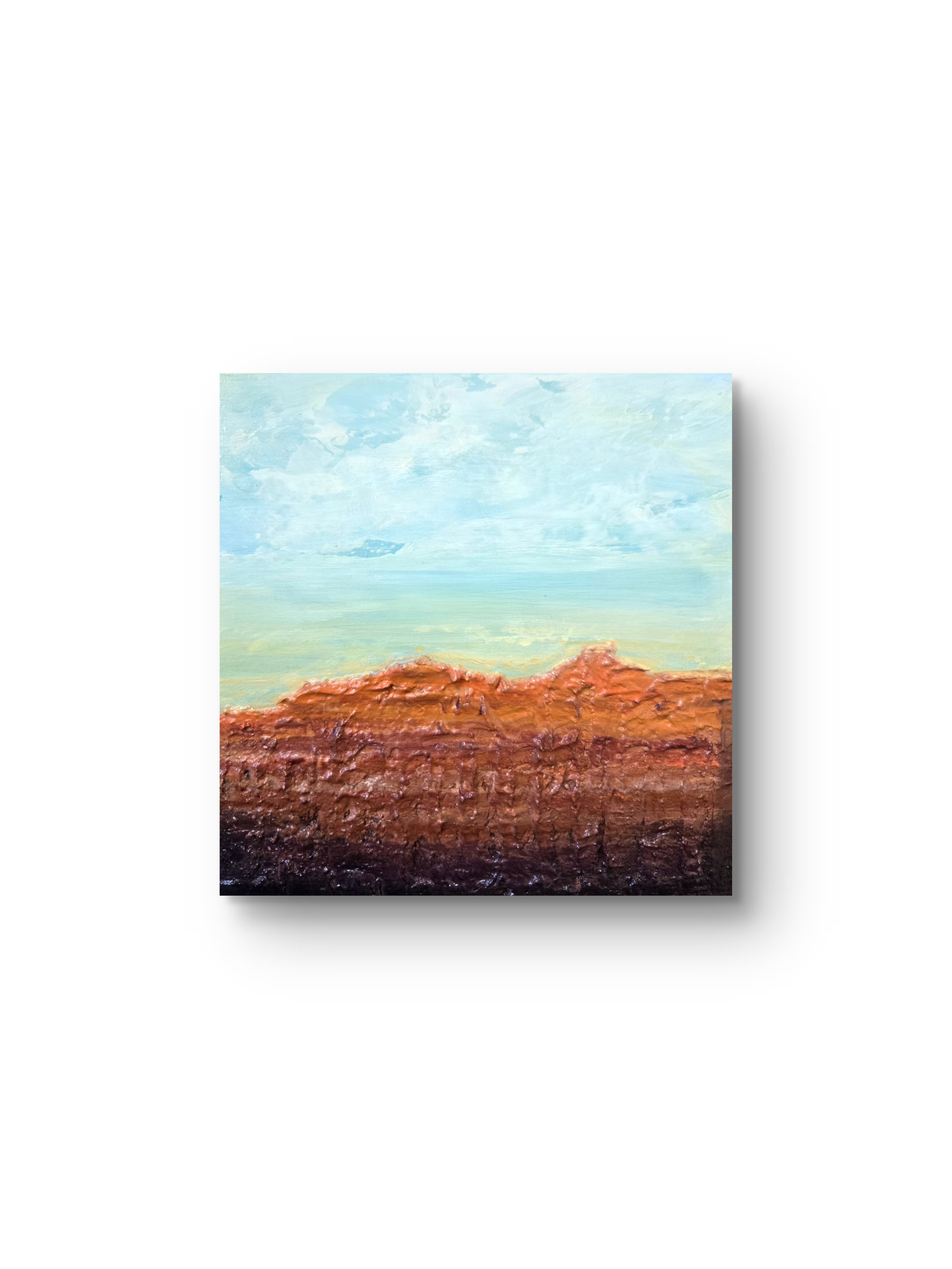Western Landscape- 1
Acrylic on wood.
 6 x 6 - $150