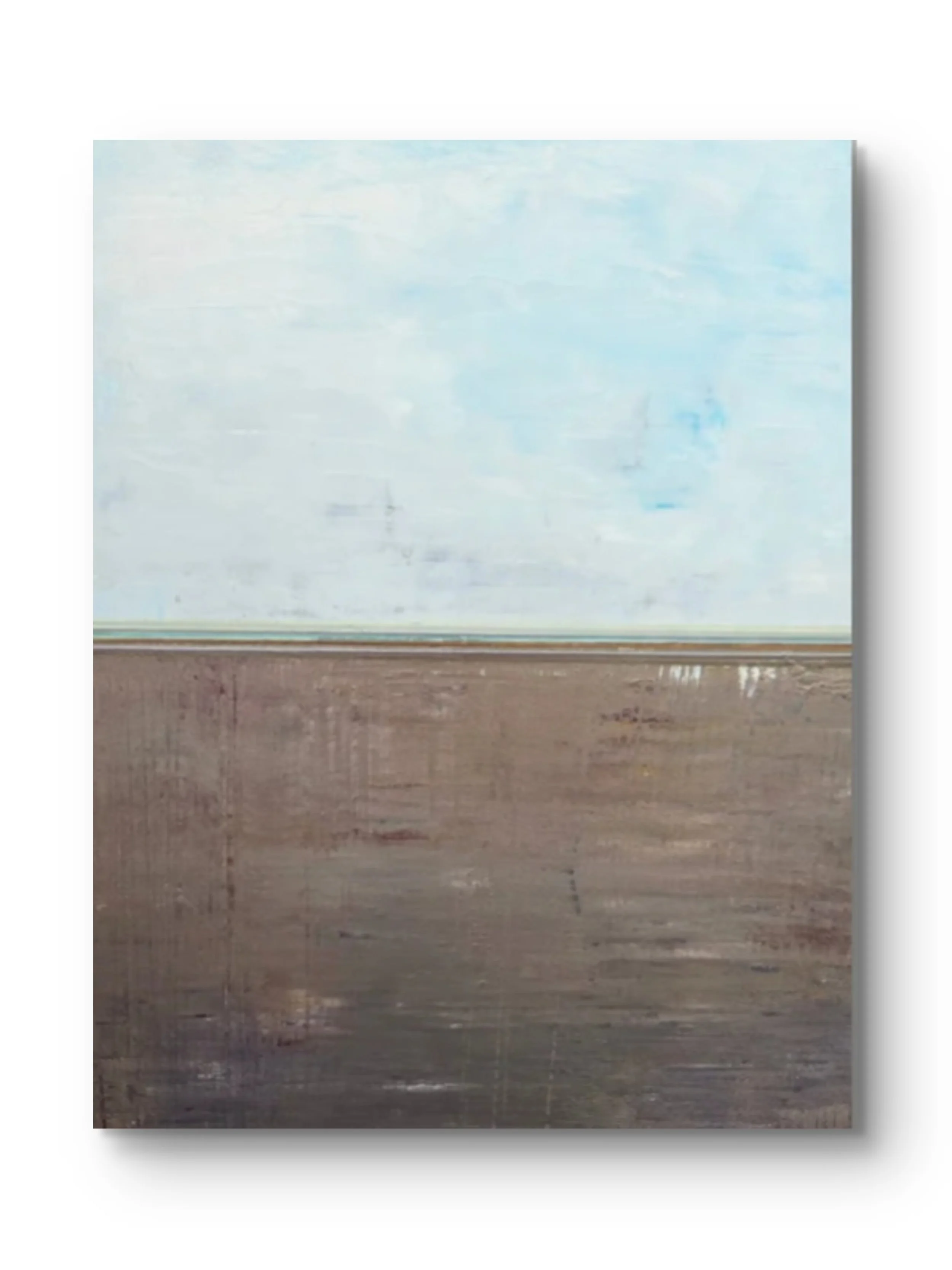 Horizon of Stillness. Mixed media acrylic on canvas. 16 x 20 - SOLD