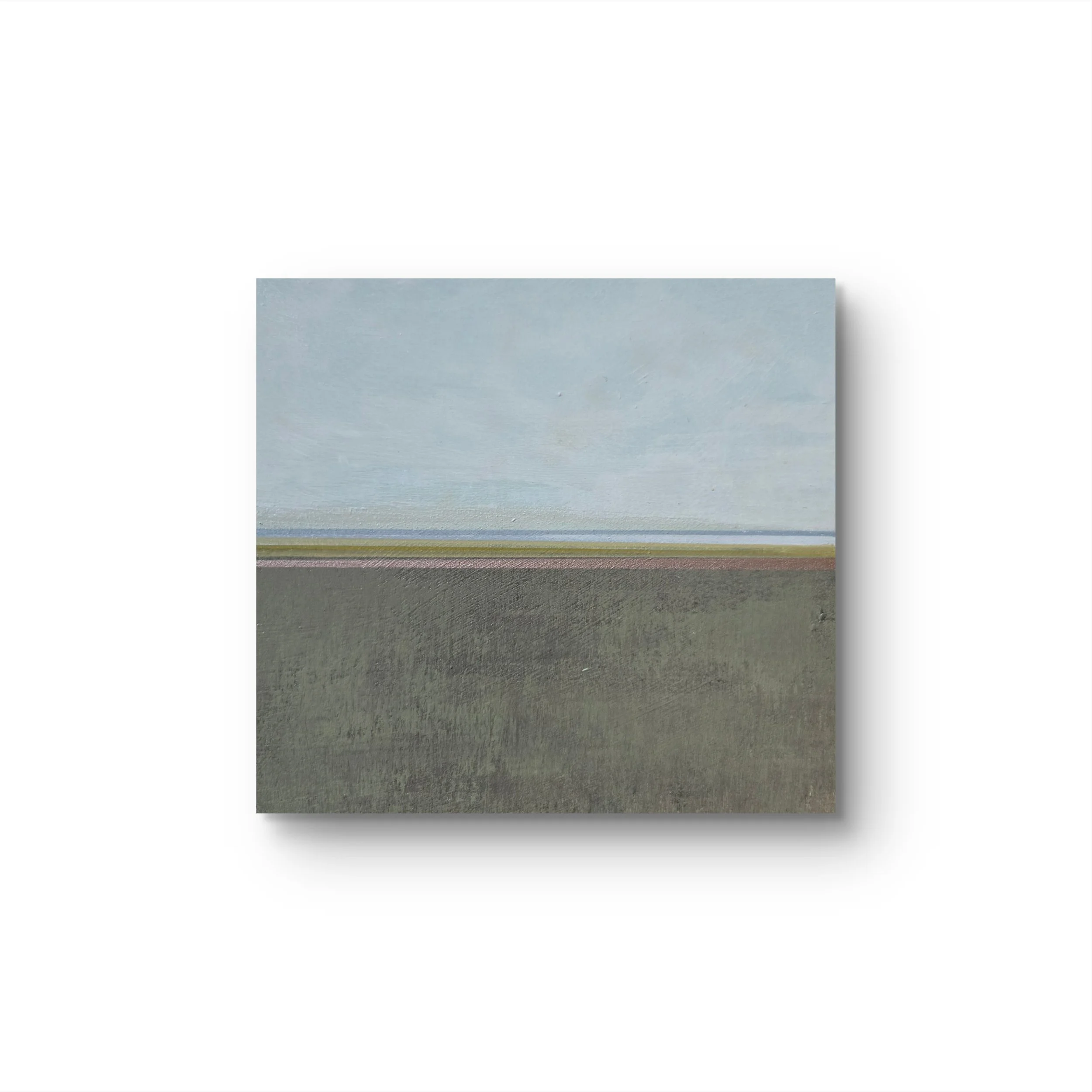 Summer Time. 
Acrylic on wood. 
6 x 6 - $150