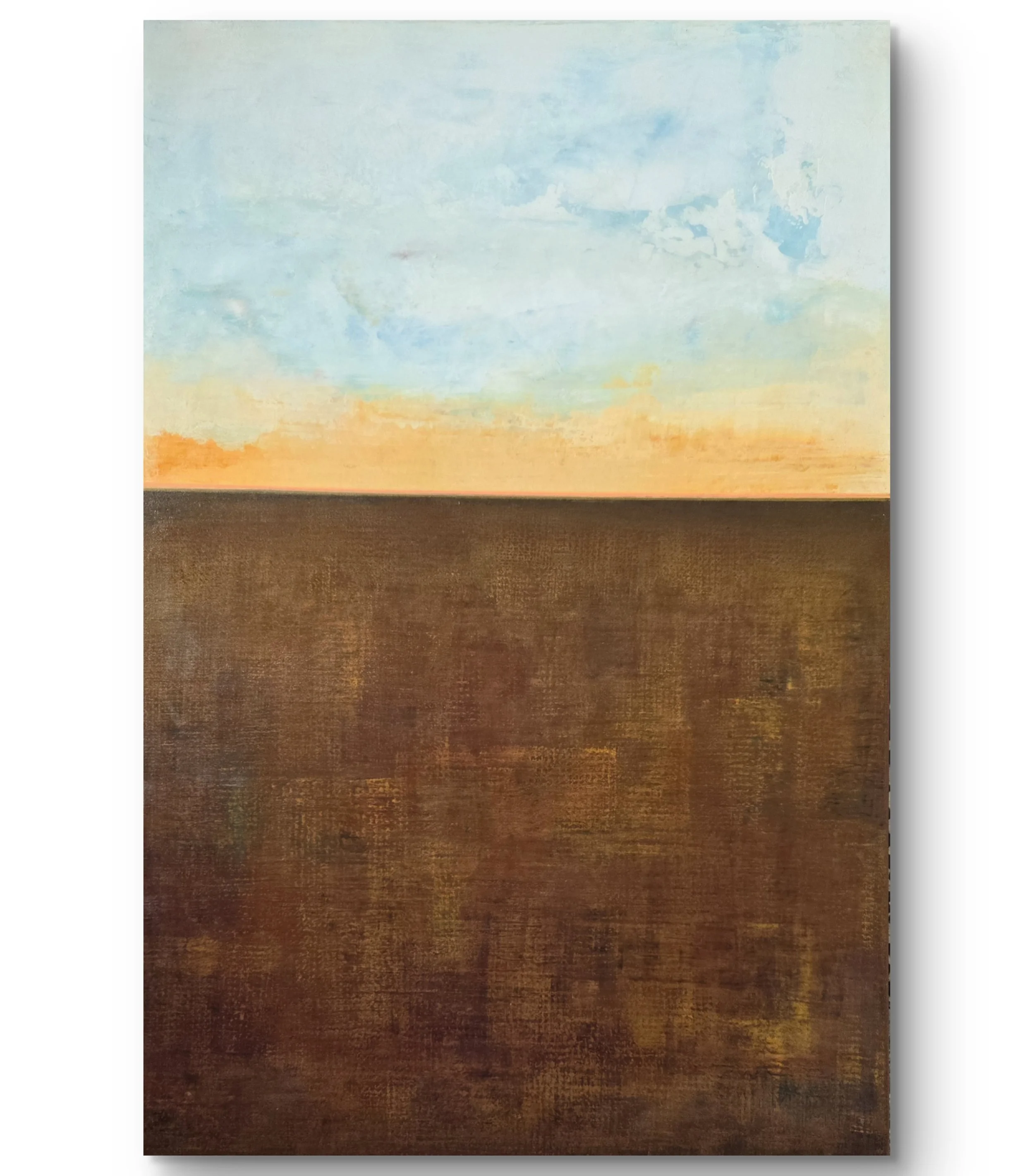 Where Time Settles. Mixed media acrylic on canvas. 36 x 24 - $1800