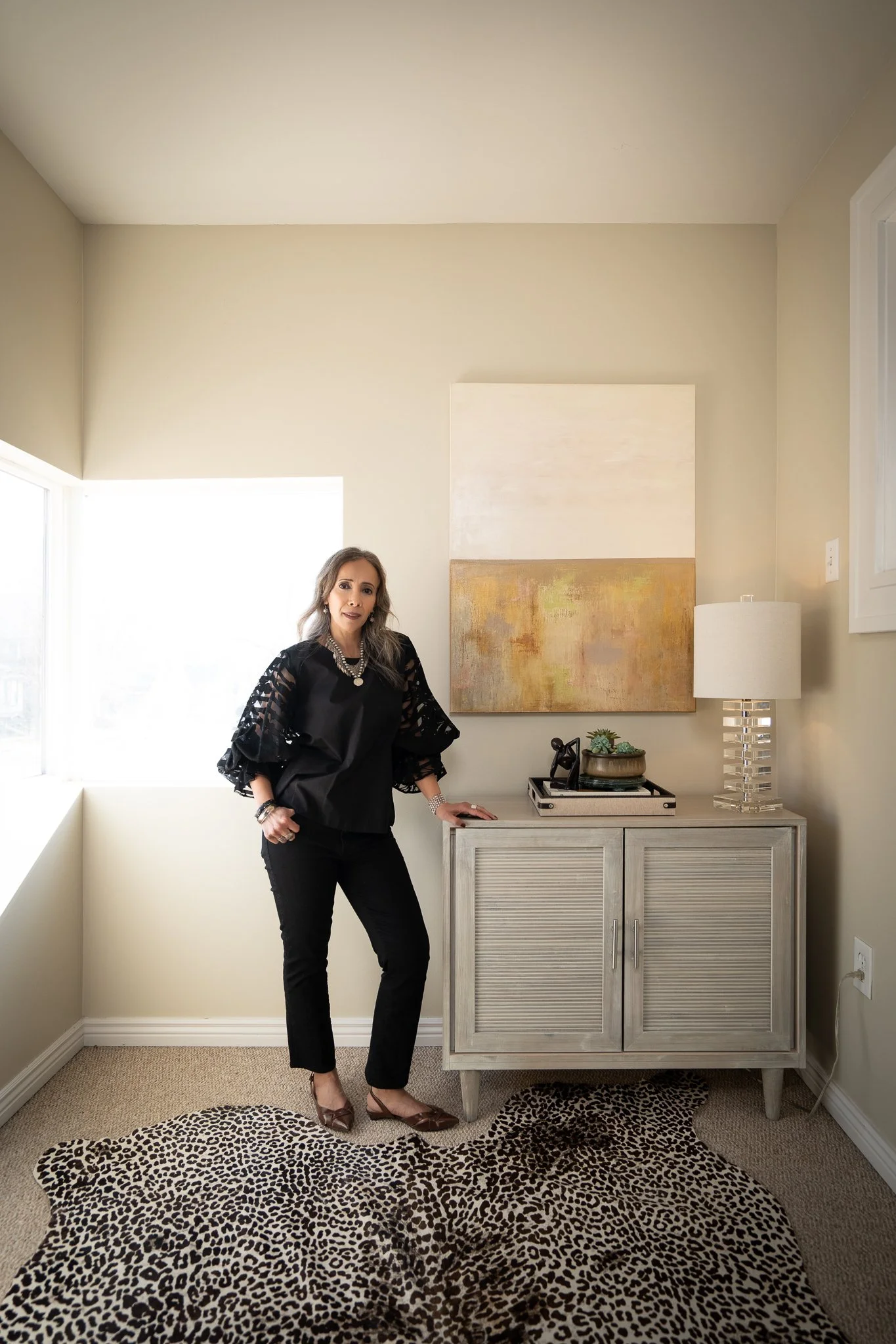 Contemporary abstract artist nuha moretz