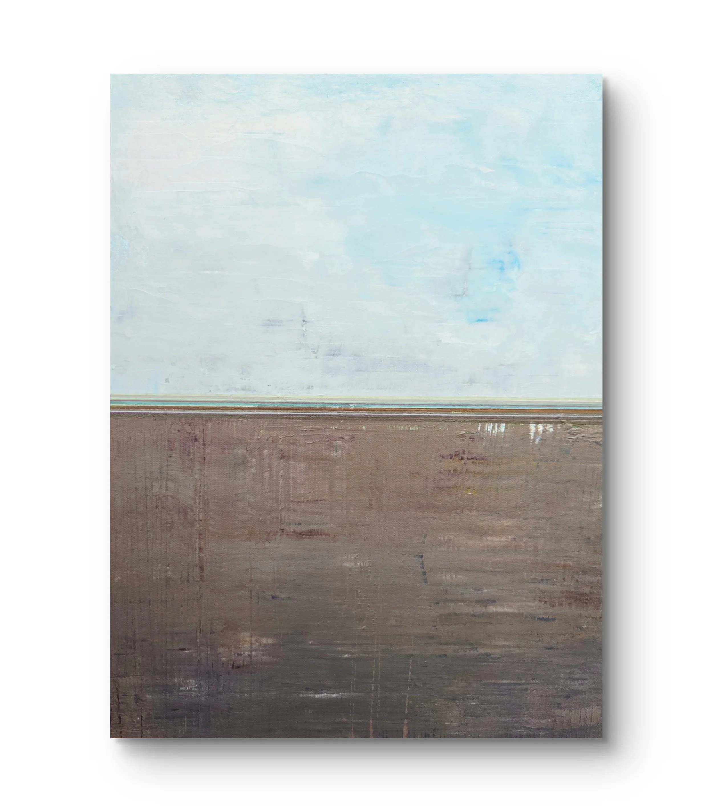 Horizon of Stillness. Mixed media acrylic on canvas. 16 x 20 - $900