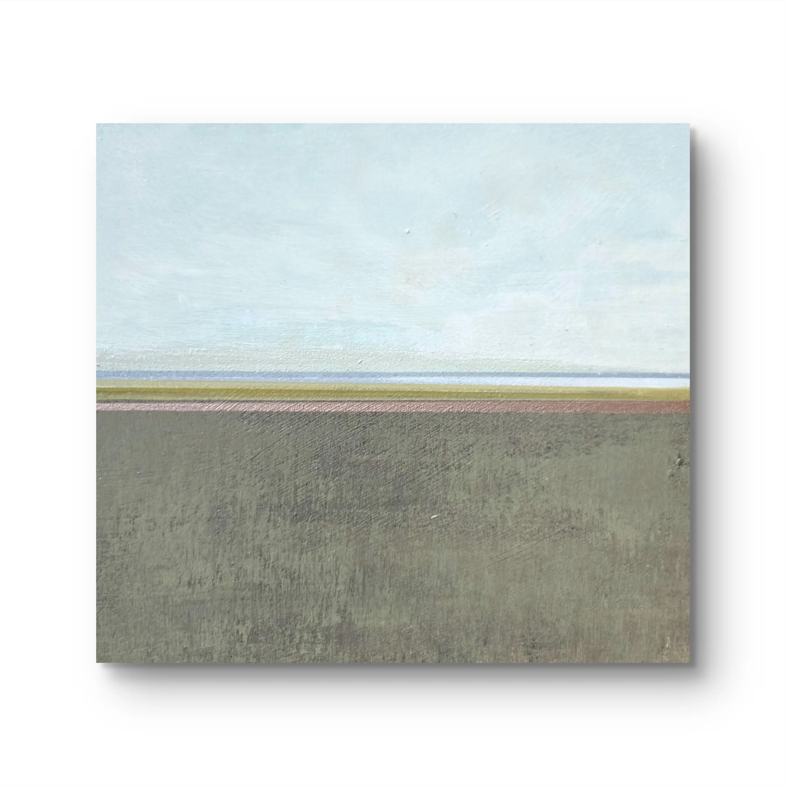 Summer Time. Acrylic on wood. 6H x 6W SOLD
