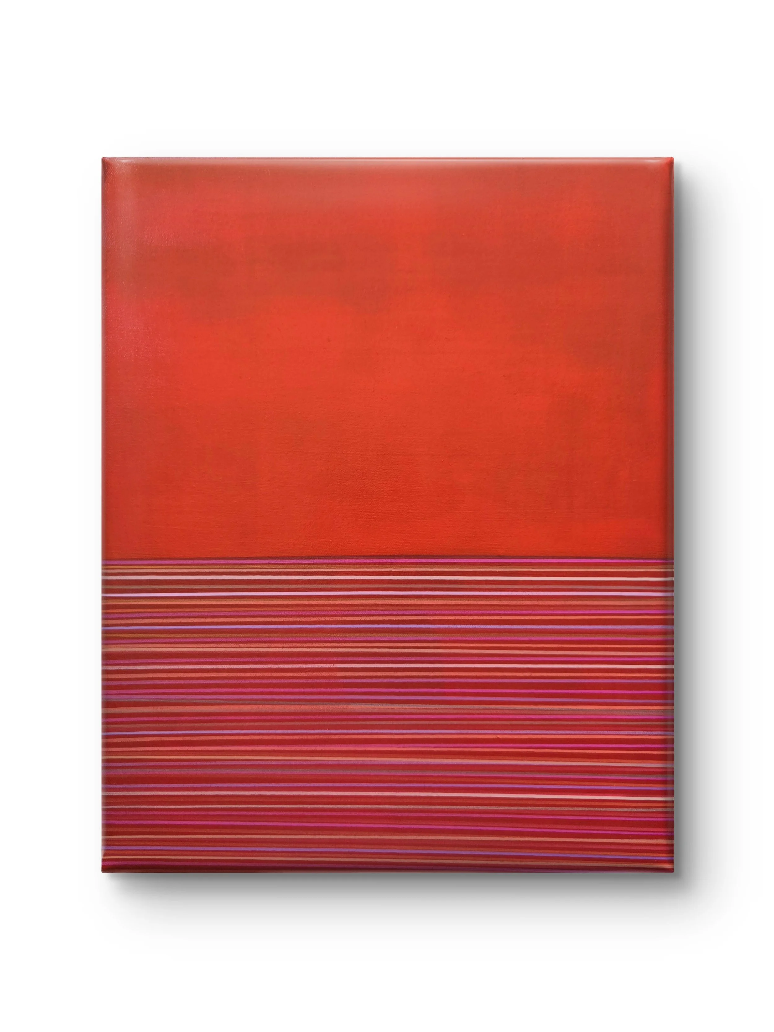 Reds. Acrylic on canvas. 
16 x 20 - $900