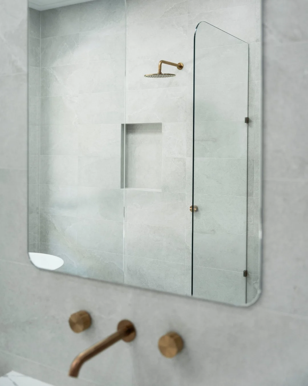 We treat your home as if it were our own. Every room, every tile, every little detail is handled with the same care we'd want for ourselves. Creating this bathroom for a lovely couple was such a joy,  now they have the perfect space to relax and rech