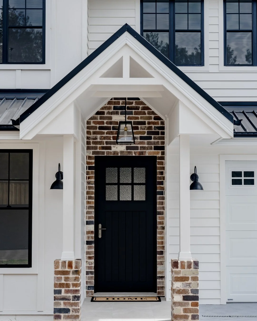 Entrances that make an impact.⁠
⁠
Take a look at 5 of our favourite home entrances we&rsquo;ve created over the last few years.⁠
⁠
From cathedral-style entries and oversized statement doors to coastal Hamptons facades and stone-clad features, each ho