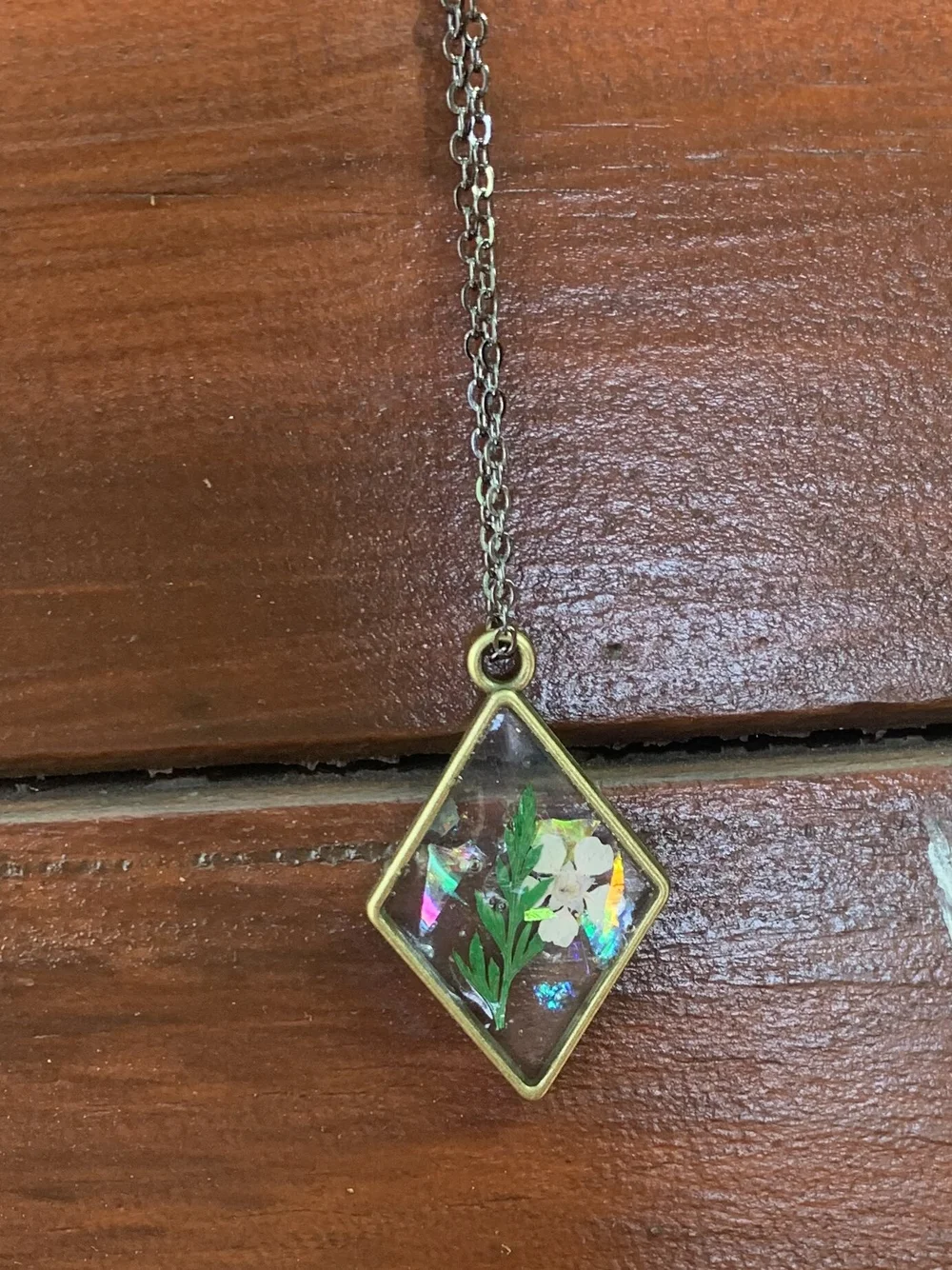 Resin sale chain necklace