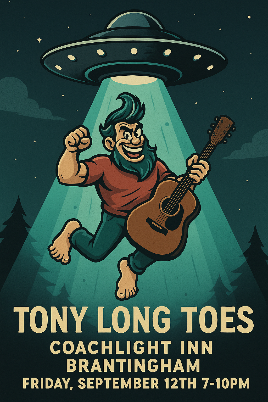 Tony Long Toes Live at Coachlight Inn in Brantingham
