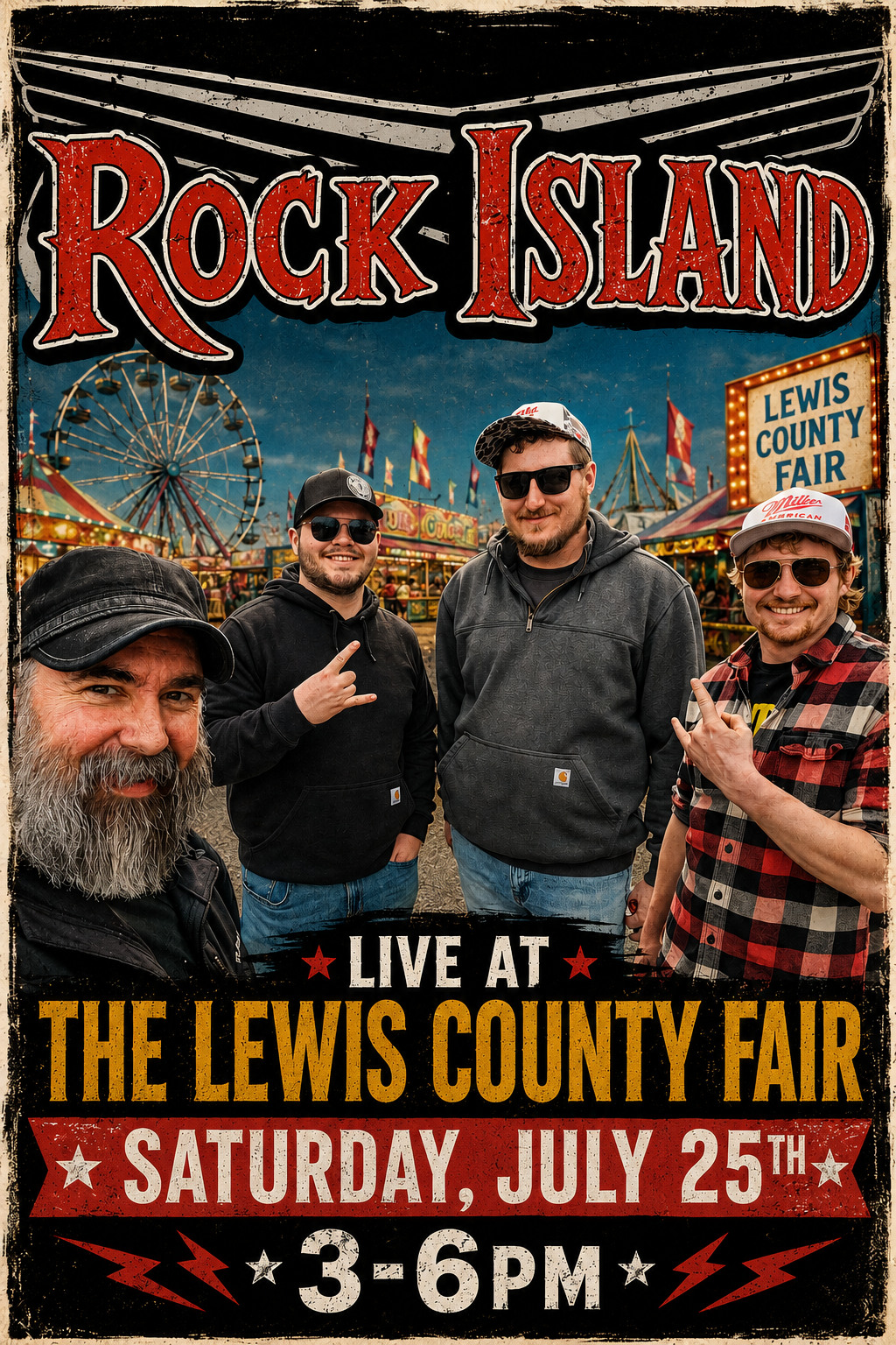 Lewis County Fair with Rock Island