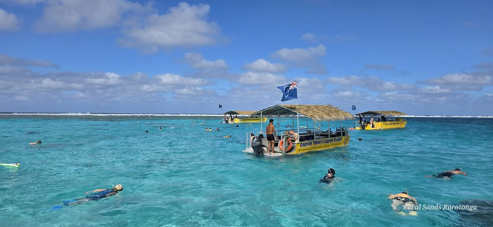 Captain Tama's Lagoon Cruises on Muri Lagoon, Rarotonga