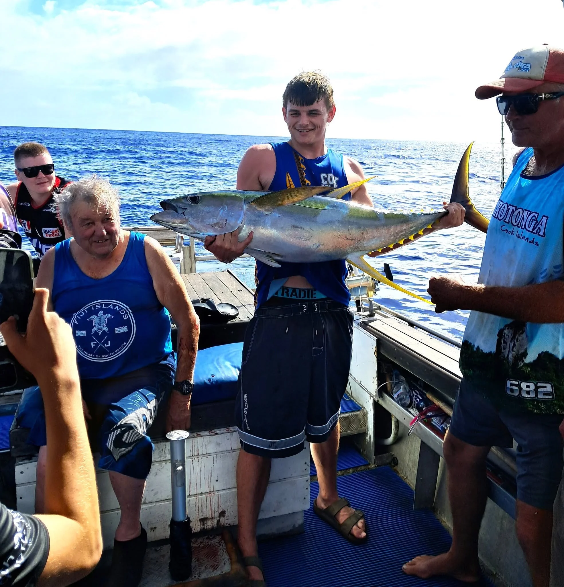 Deep sea fishing charter in Rarotonga