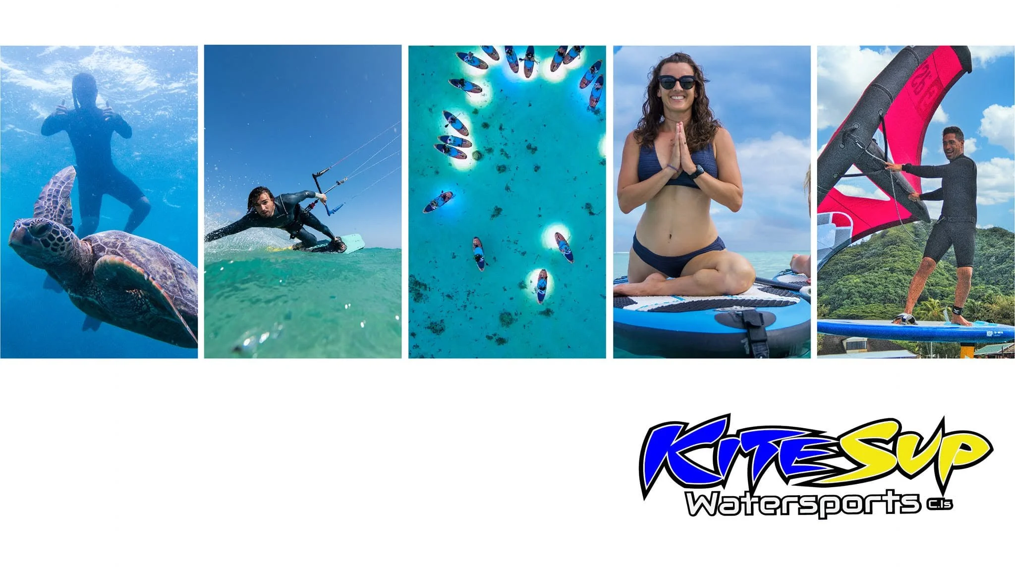 KiteSUP Cook Islands Water Sports Centre offering paddleboarding, kitesurfing and water sports in Rarotonga.