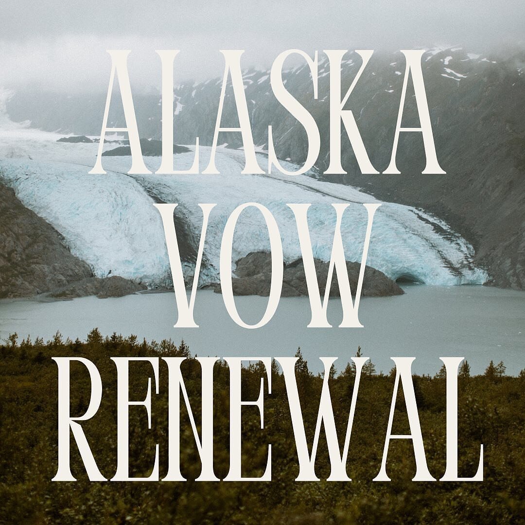 🌙 ALASKA VOW RENEWAL GIVEAWAY!

We love being there on your wedding day! But as wedding vendors we hardly get to celebrate your long-lasting love years later. Do you and your soulmate want to renew your vows in the Last Frontier? Celebrate all of th