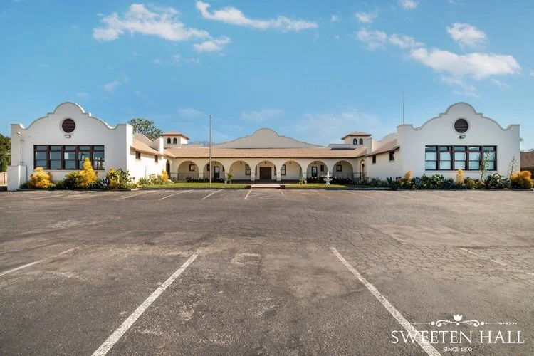 A historic place for new memories.
From family celebrations to private events, Sweeten Hall offers a warm and timeless setting in the heart of Rancho Cucamonga.

Now booking 50&ndash;240 guests.
📞 909-402-7318 

#venuerancho #ranchocucamonga #weddin