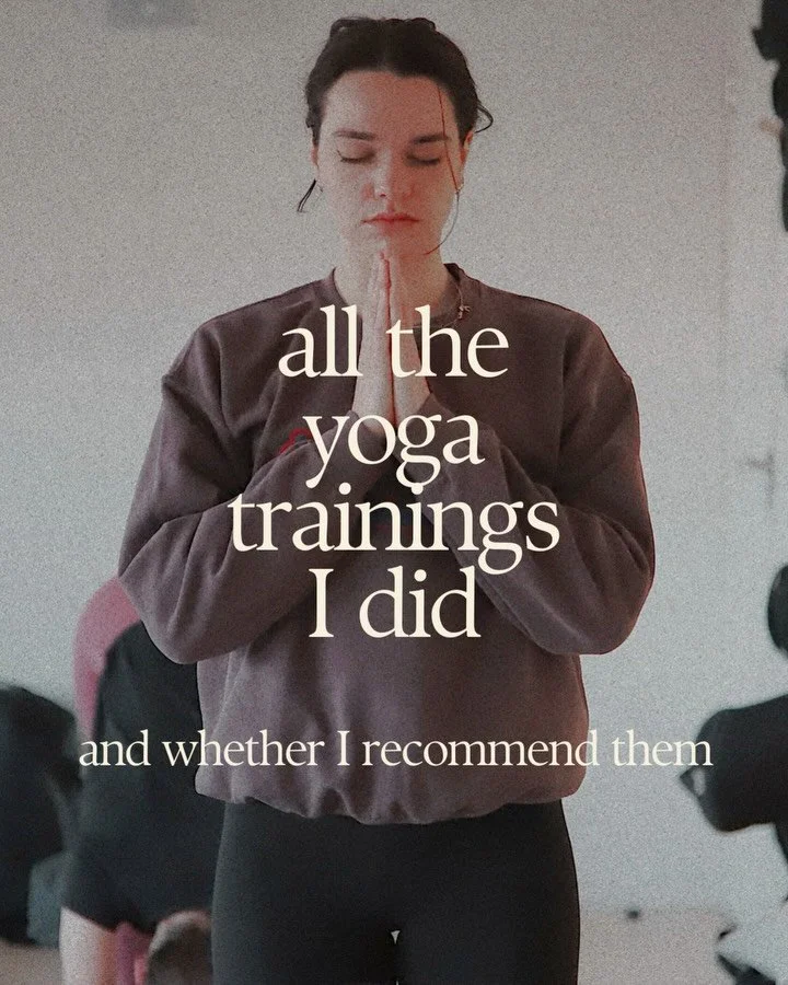 One of the questions I get asked the most is which teacher trainings I&rsquo;ve done, and advice on which is &lsquo;the right training&rsquo; to choose. 1,000+ hours of trainings later, here&rsquo;s what I know: follow your curiosity. If you feel cal