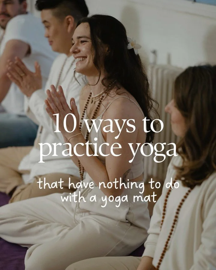 This is the yoga I take with me off the mat 🌀

I love asana (physical practice) as much as the next person, but as the years went on, the more I noticed I was spending way more time &lsquo;living&rsquo; Yoga through these philosophical concepts than