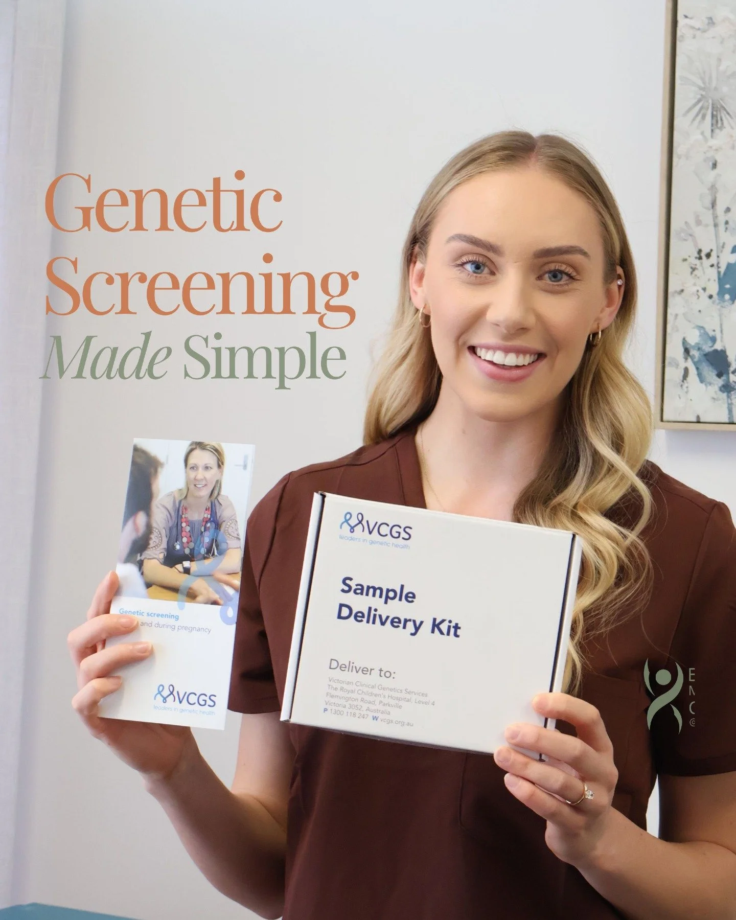 Genetic screening is optional. Many families choose it to learn more about their pregnancy and to plan care.
Our midwives can talk you through what screening is, what it can and cannot tell you, timing options, and costs. We can help you decide if it