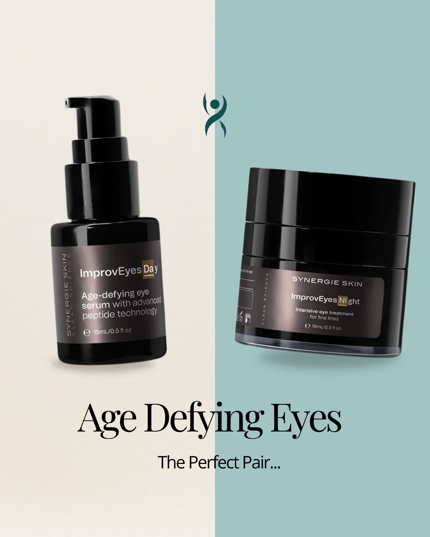 Late nights, long days, or too many screens, the skin around your eyes often shows it first.

ImprovEyes Day protects and brightens through the day, helping the eye area stay hydrated and refreshed.
ImprovEyes Night nourishes and supports repair whil