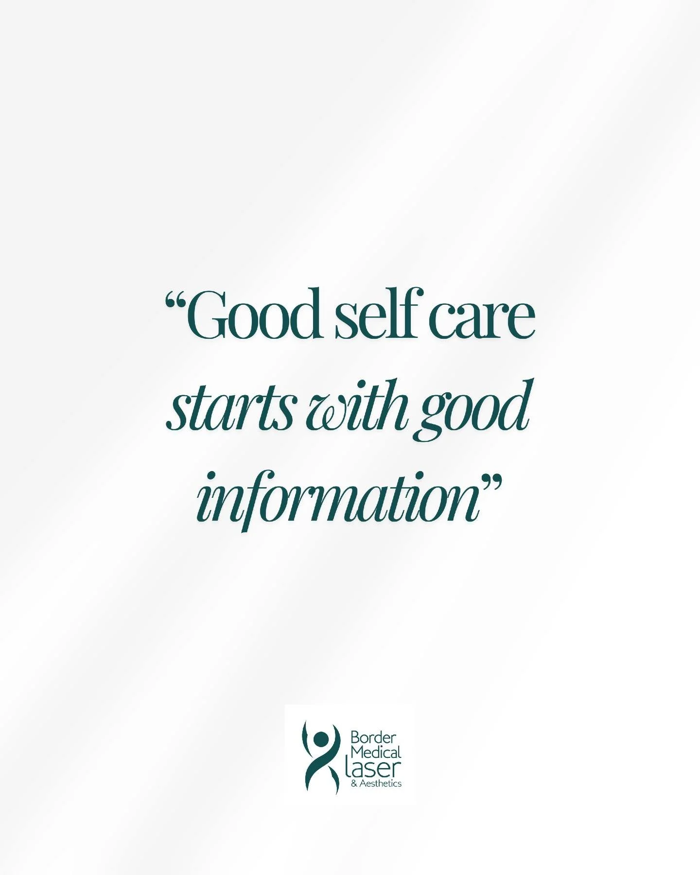 &ldquo;Good self care starts with good information.&rdquo;

At BMLA, we follow an education-first approach.

 Before any treatment or product is recommended, our team focuses on making sure you understand:
 &bull; What is happening
 &bull; Which opti