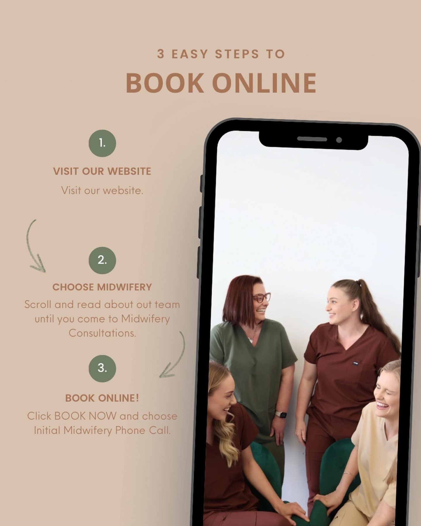 Starting care with a midwife doesn&rsquo;t have to feel complicated.

If you&rsquo;re ready to explore midwifery care, booking an initial phone call is a simple first step. It&rsquo;s a chance to ask questions, understand how care works, and see whet