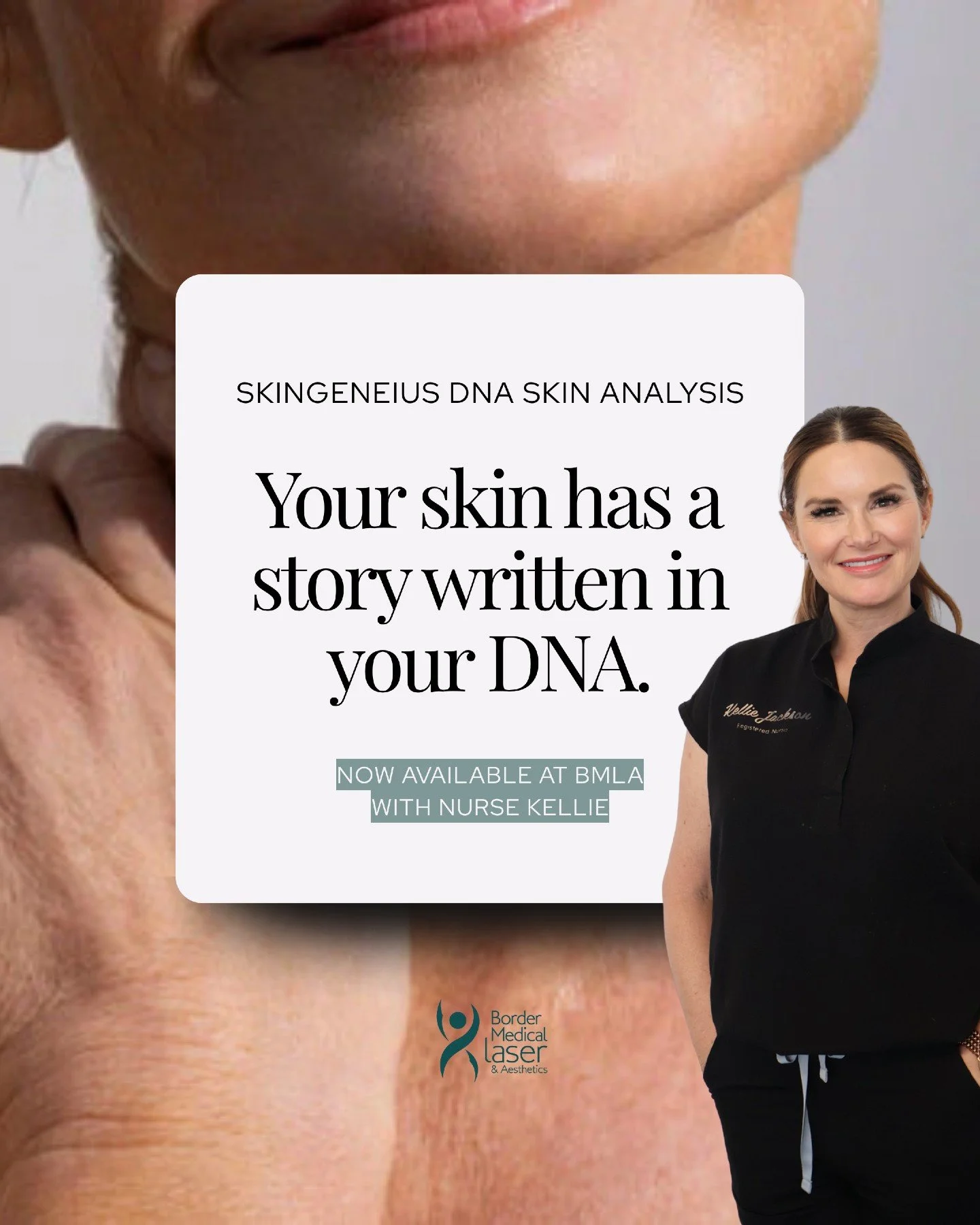 Your skin is as unique as you are, so why not treat it that way?

SkinGeneius by Synergie Skin is a personalised DNA skin analysis that goes beyond what you can see on the surface. Using a simple cheek swab, your DNA is sent to a certified genetic te