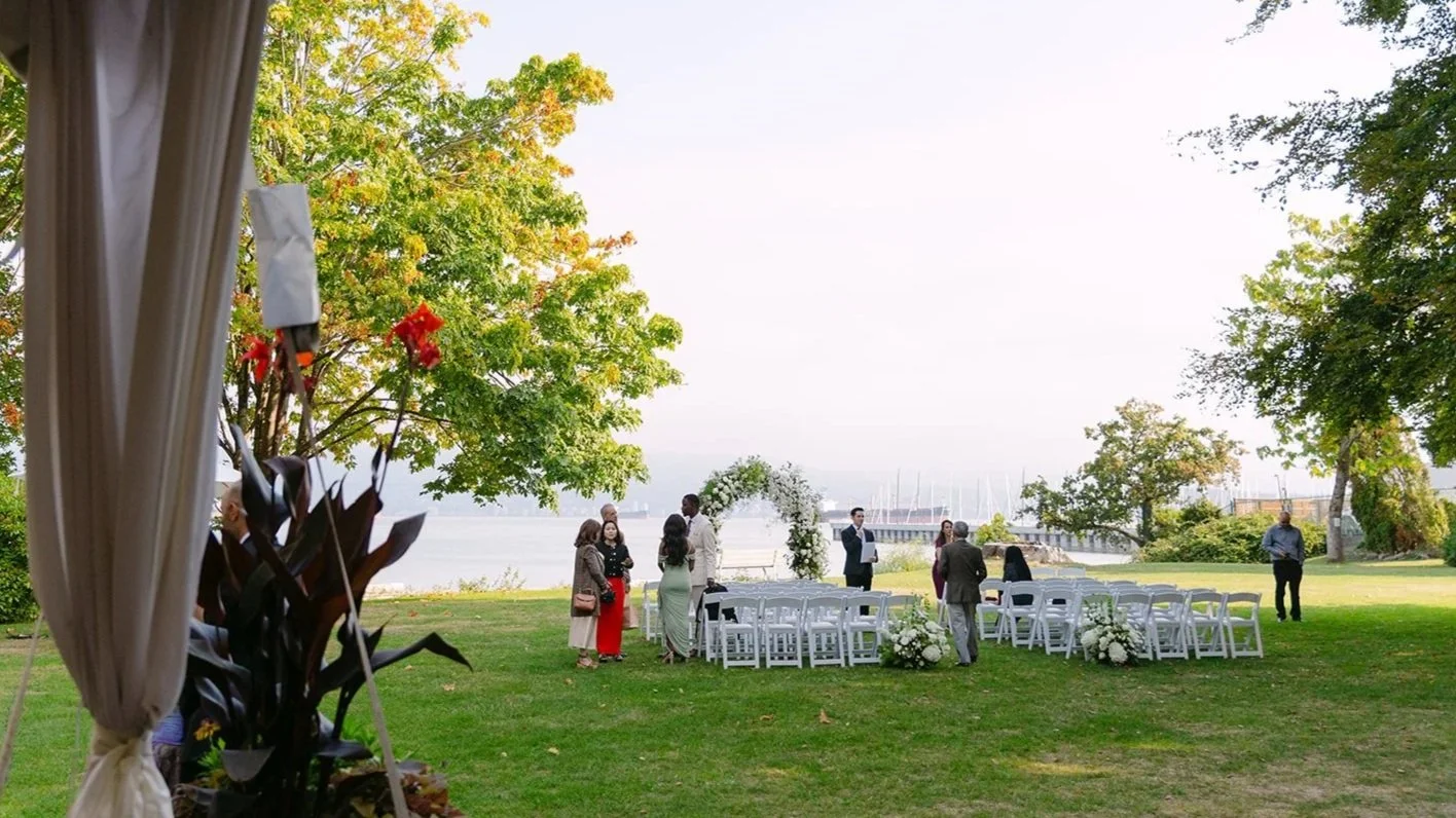 brock house wedding ceremony