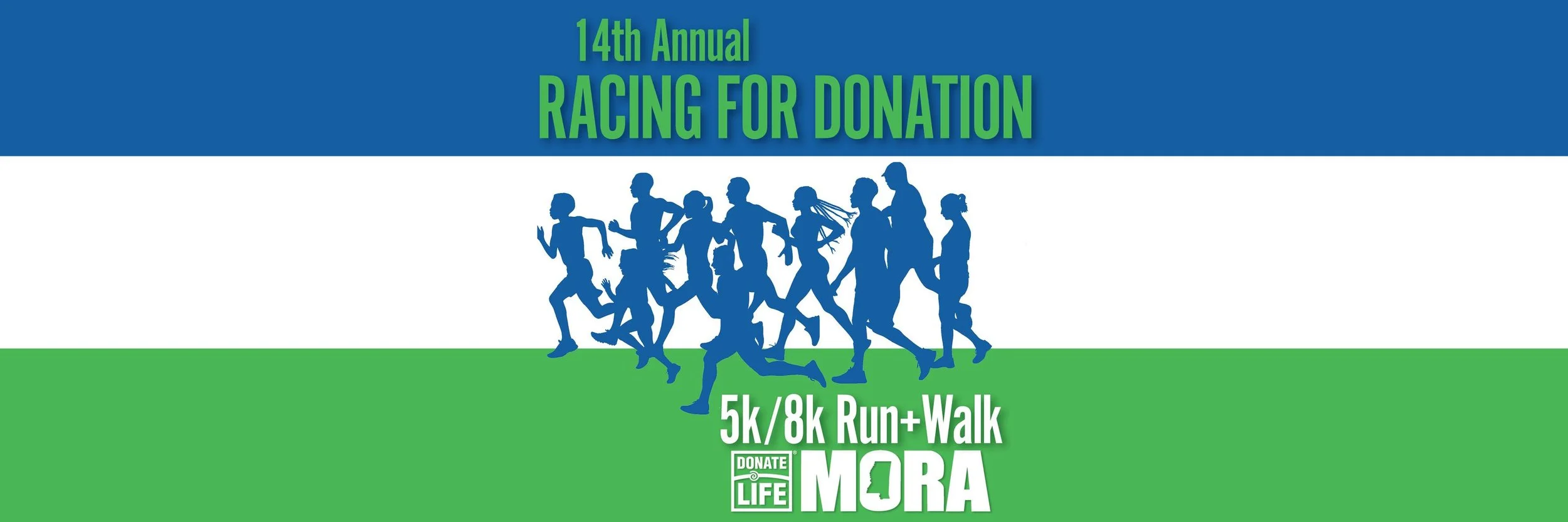 Racing for Donation 5k/8k Run+Walk 